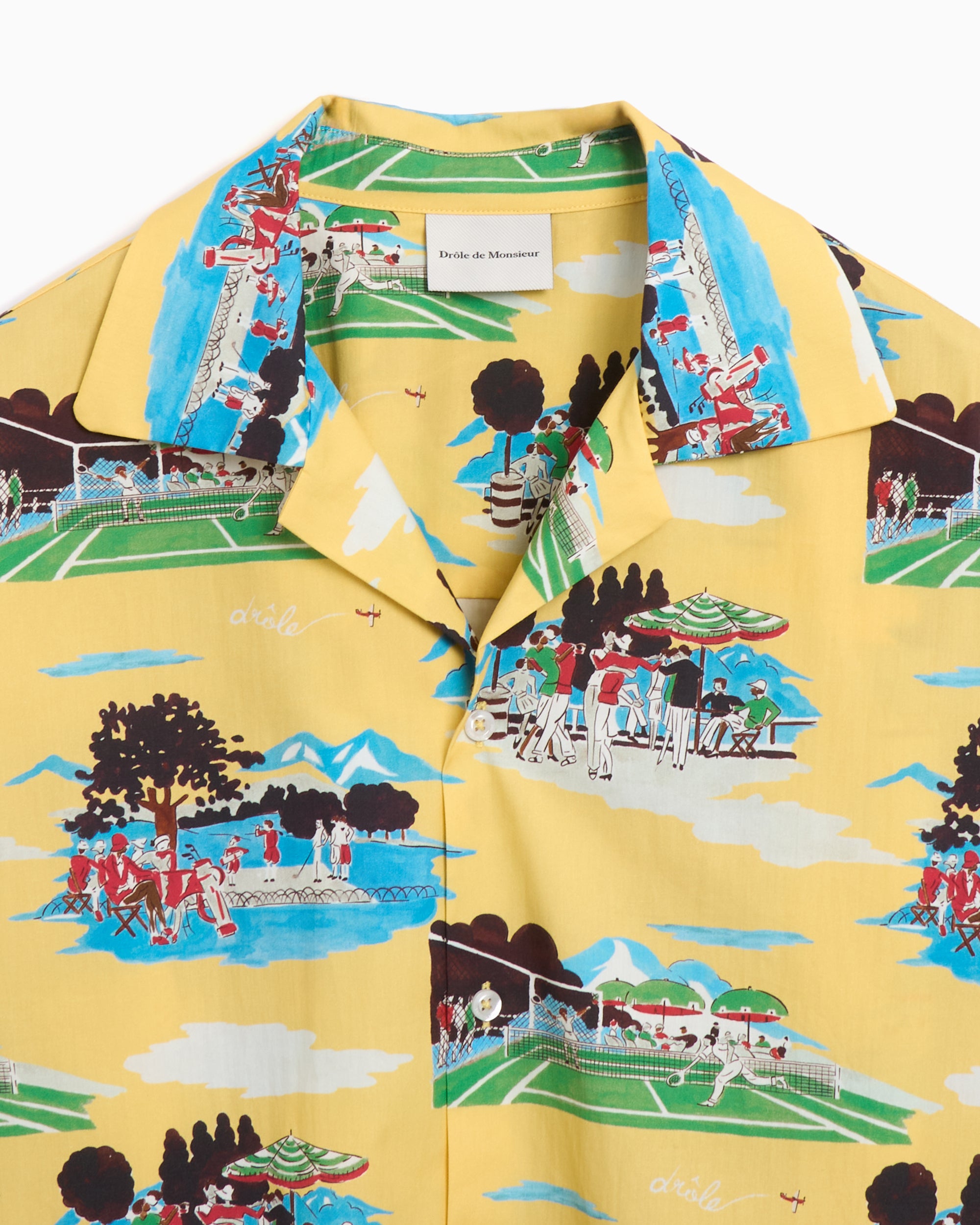 Shirts Drôle de Monsieur Country Club Men's Shirt Men's Shirt - SH209-CO194-LYL