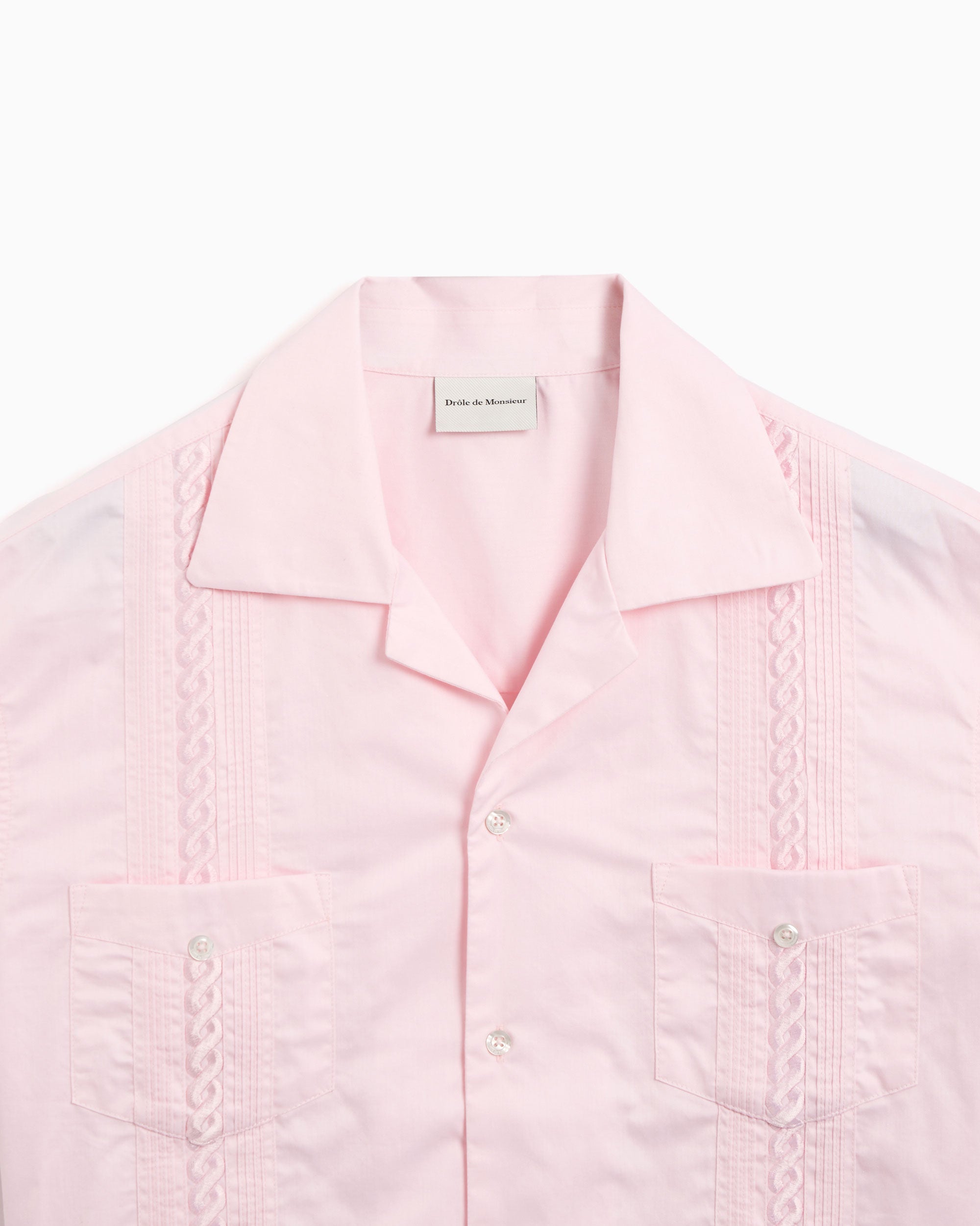 Shirts Drôle de Monsieur Cubaine Men's Short Sleeve Shirt Men's Shirt - SH163-CO085-PK