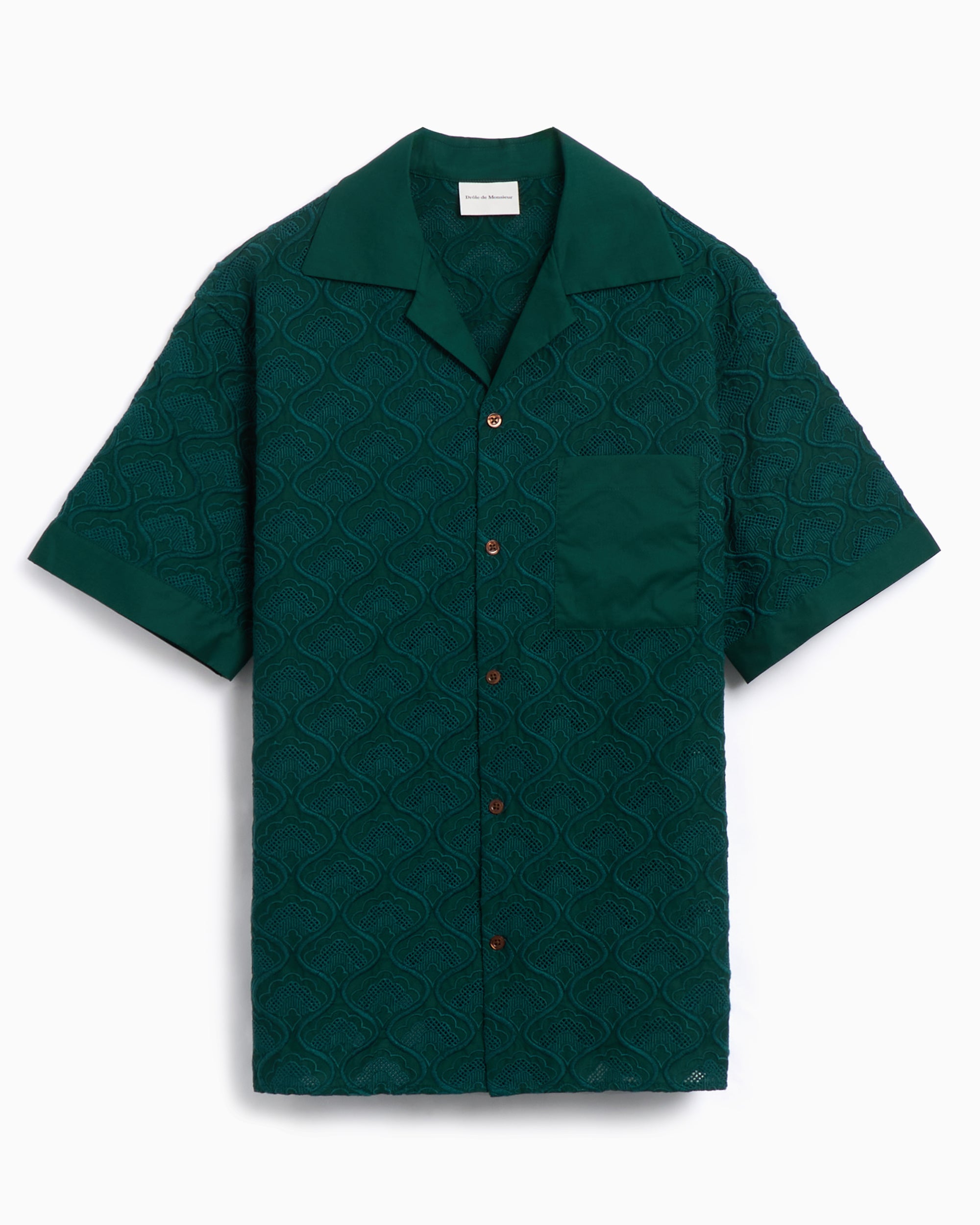 Shirts Drôle de Monsieur Tapisserie BrodÈe Men's Shirt Men's Shirt - SH213-CO196-DGN