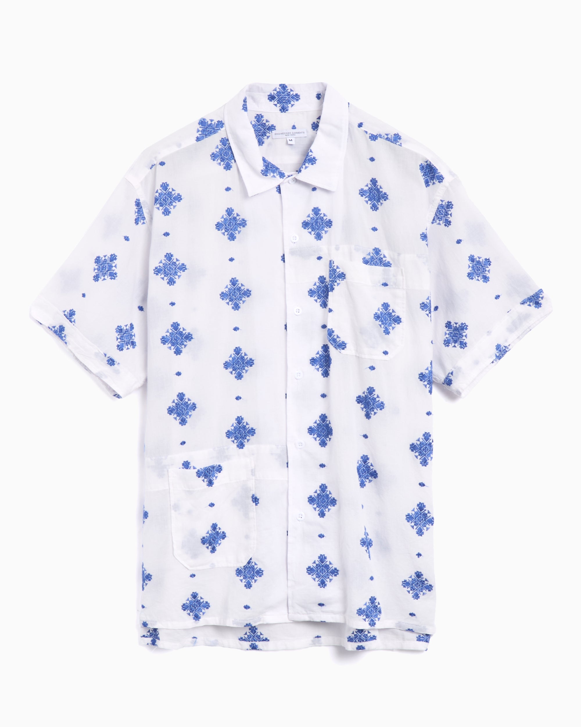 Shirts Engineered Garments Camp Men's Short Sleeve Shirt Men's Shirt - 25S1A004-IB006