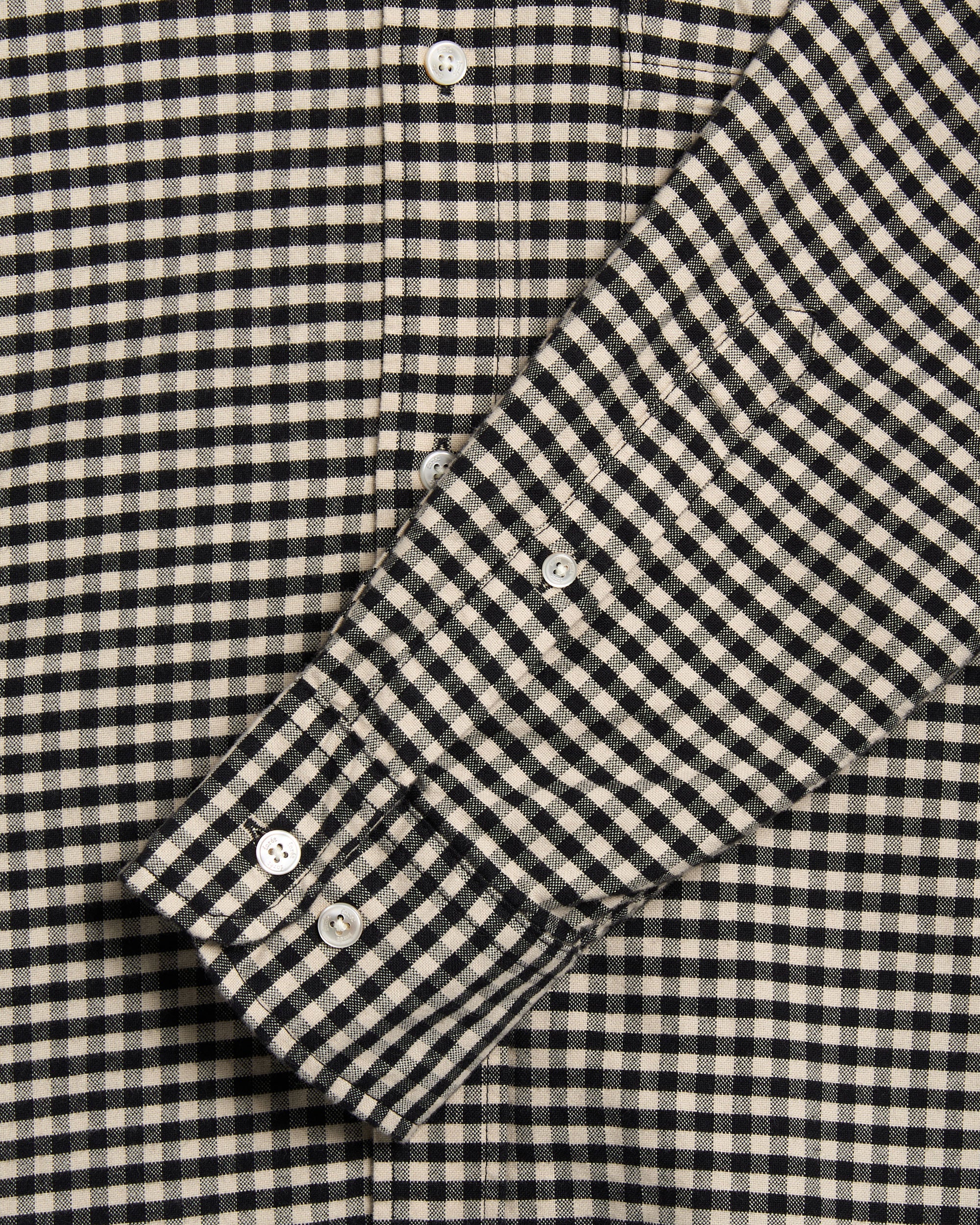 Shirts forét Creek Brushed Check Plaid Men's Shirt - F7020-BLACKSAND