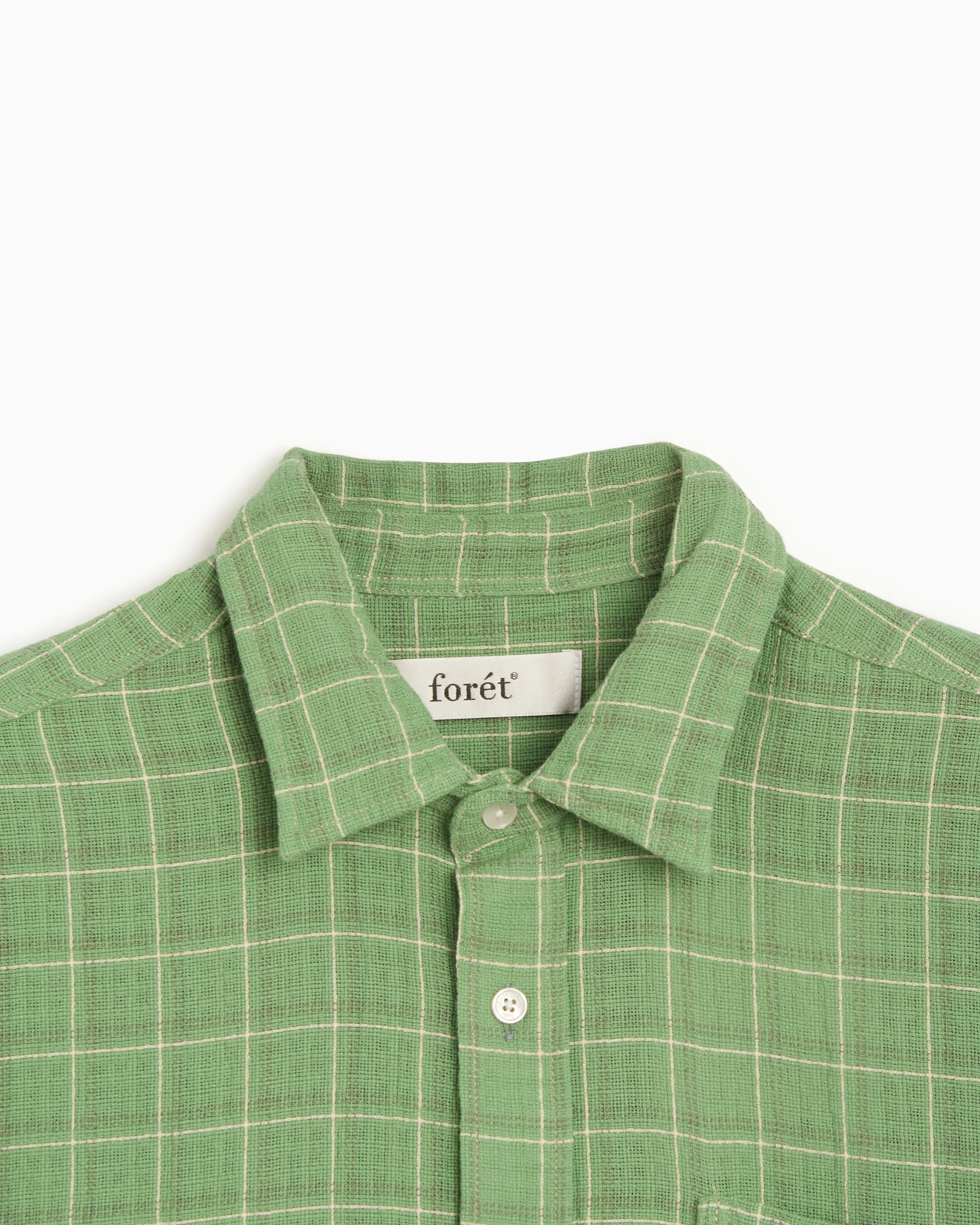 forét Scout Plaid Relaxed Men's Shirt