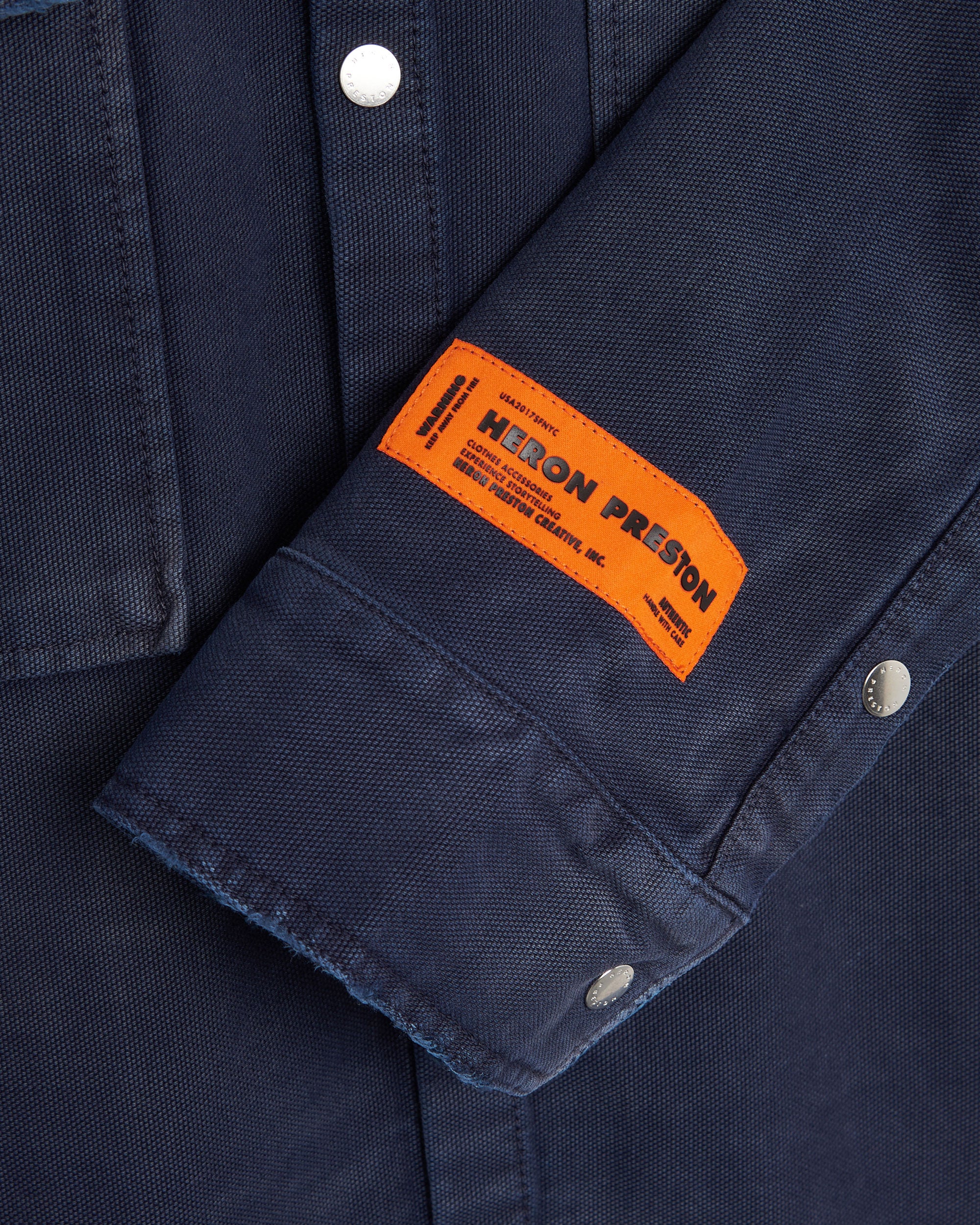 HERON PRESTON メッシュシャツ XL【激レア】 Heron Preston Distressed Canvas Men's Shirt Men's Shirt