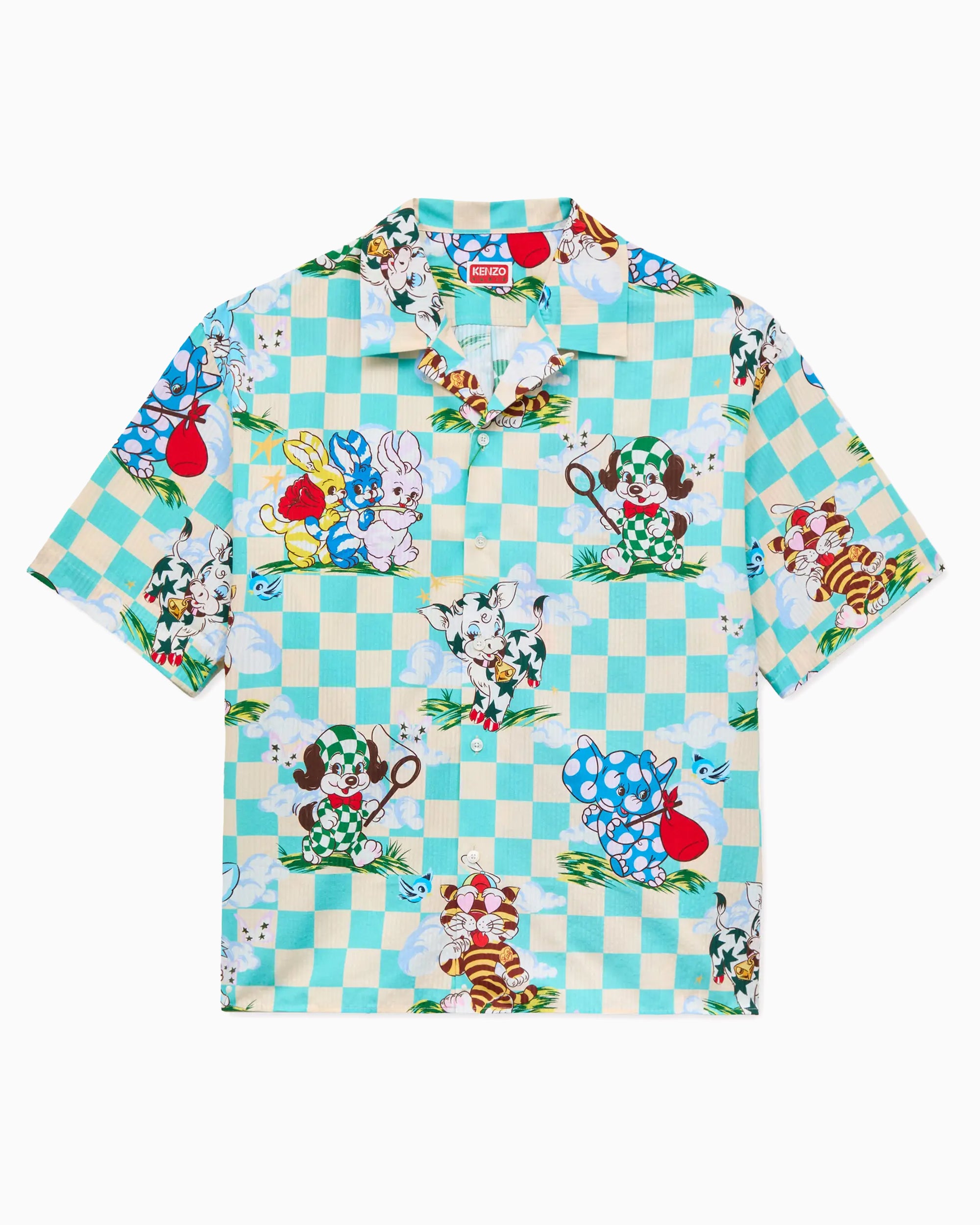 KENZO ドット柄 半袖シャツ 34 Kenzo 