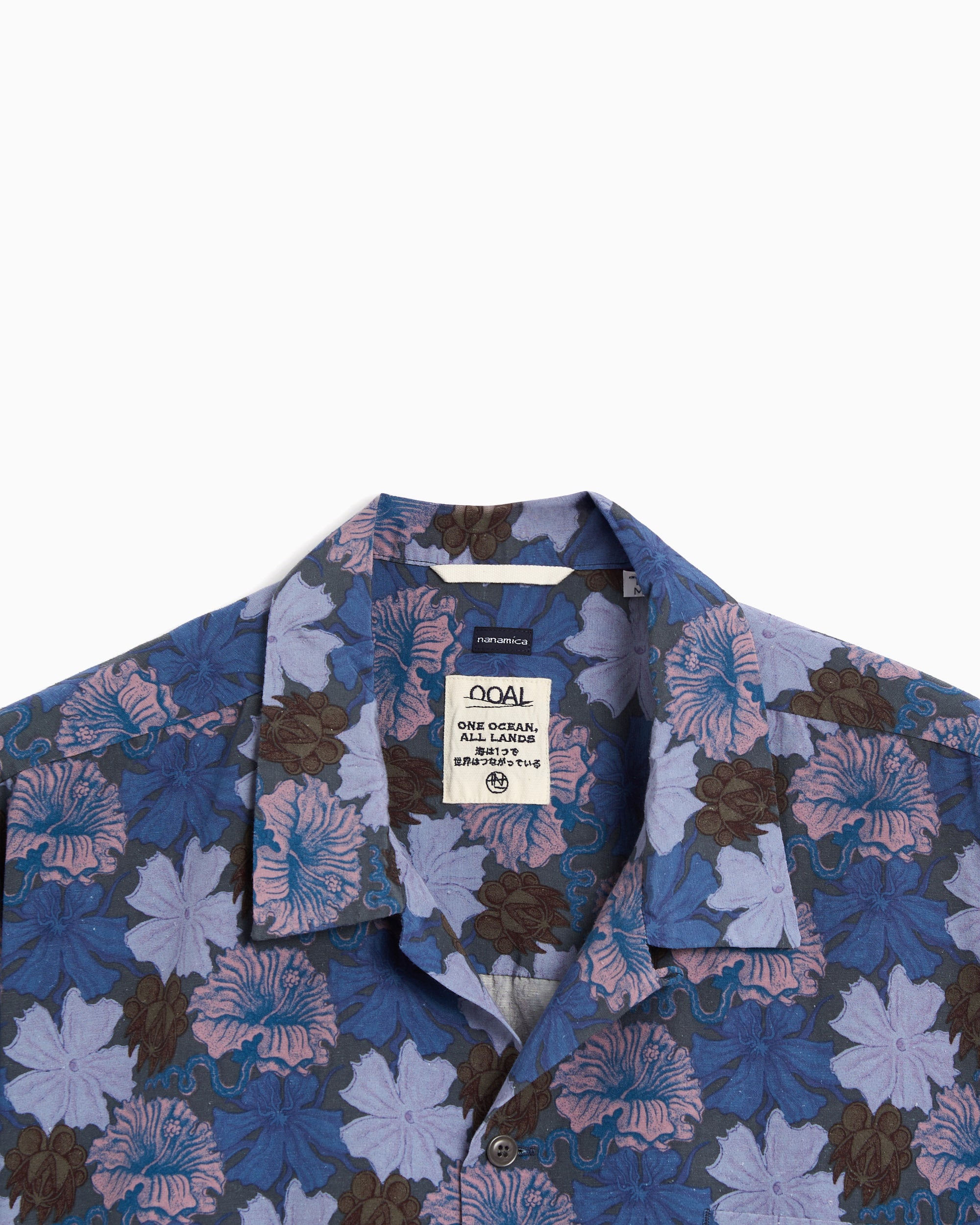 nanamica Nanaloha Floral Short-Sleeved Relaxed Men's Shirt
