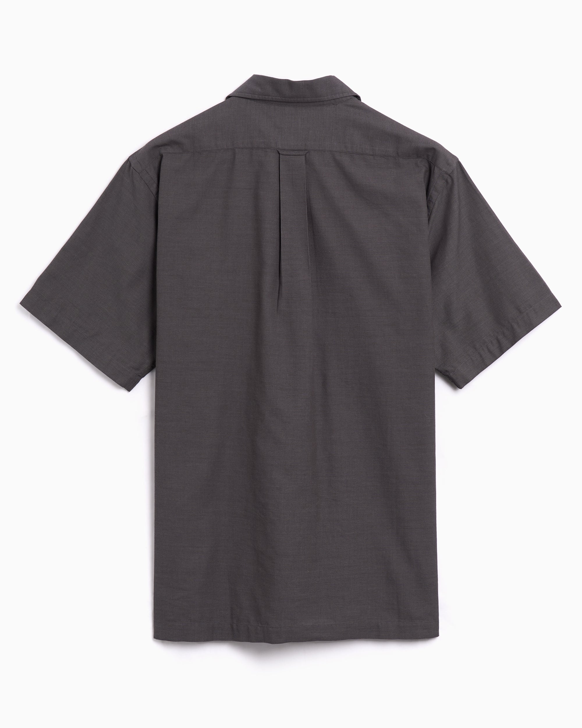 nanamica Open Collar Panama Short-Sleeved Men's Shirt