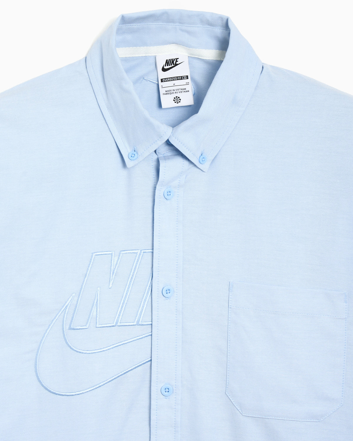 Shirts Nike Club Rules Oxford Logo Relaxed Men's Shirt - IQ8428-422