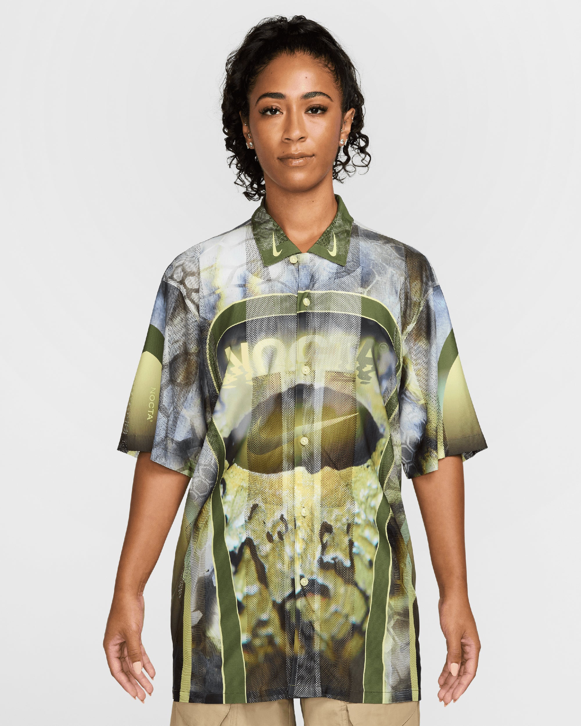 Nike x Drake NOCTA Opal Graphic Short-Sleeved Relaxed Men's Shirt