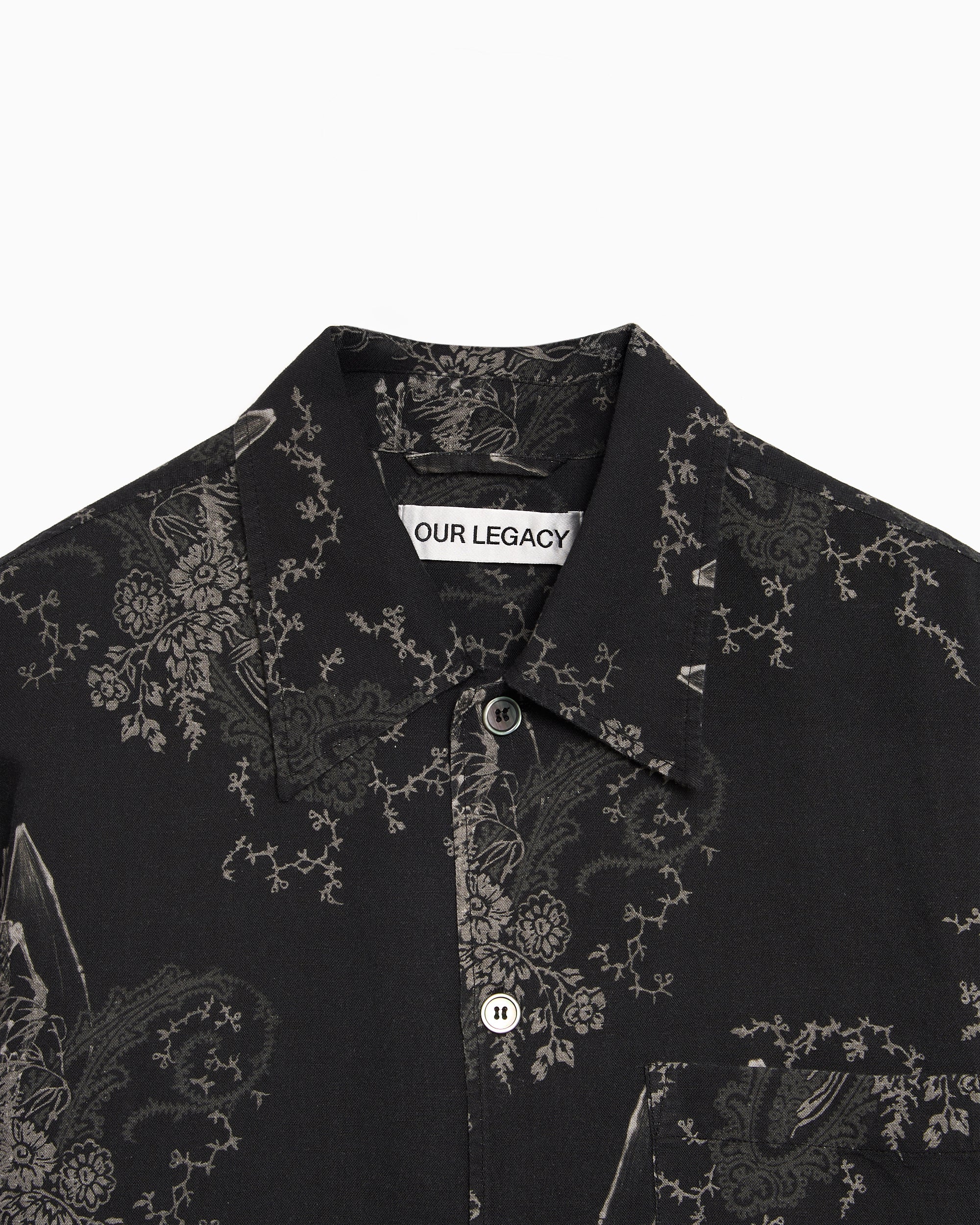 Our Legacy Every Short-Sleeved Boxy Men's Shirt