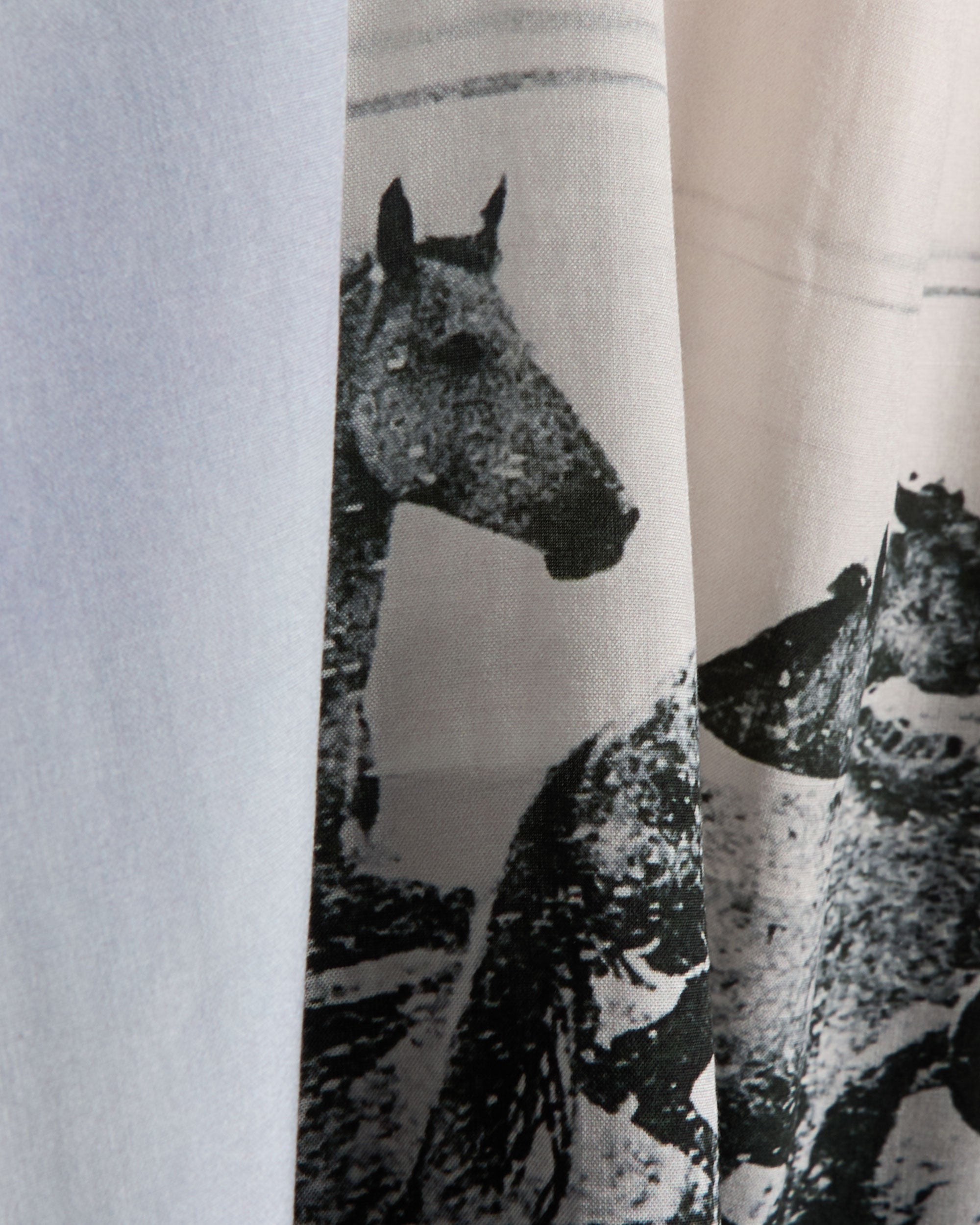 Shirts Pleasures Stone Horse Men's Long Sleeve Shirt Relaxed Men's Shirt - P25SP022-BLUE