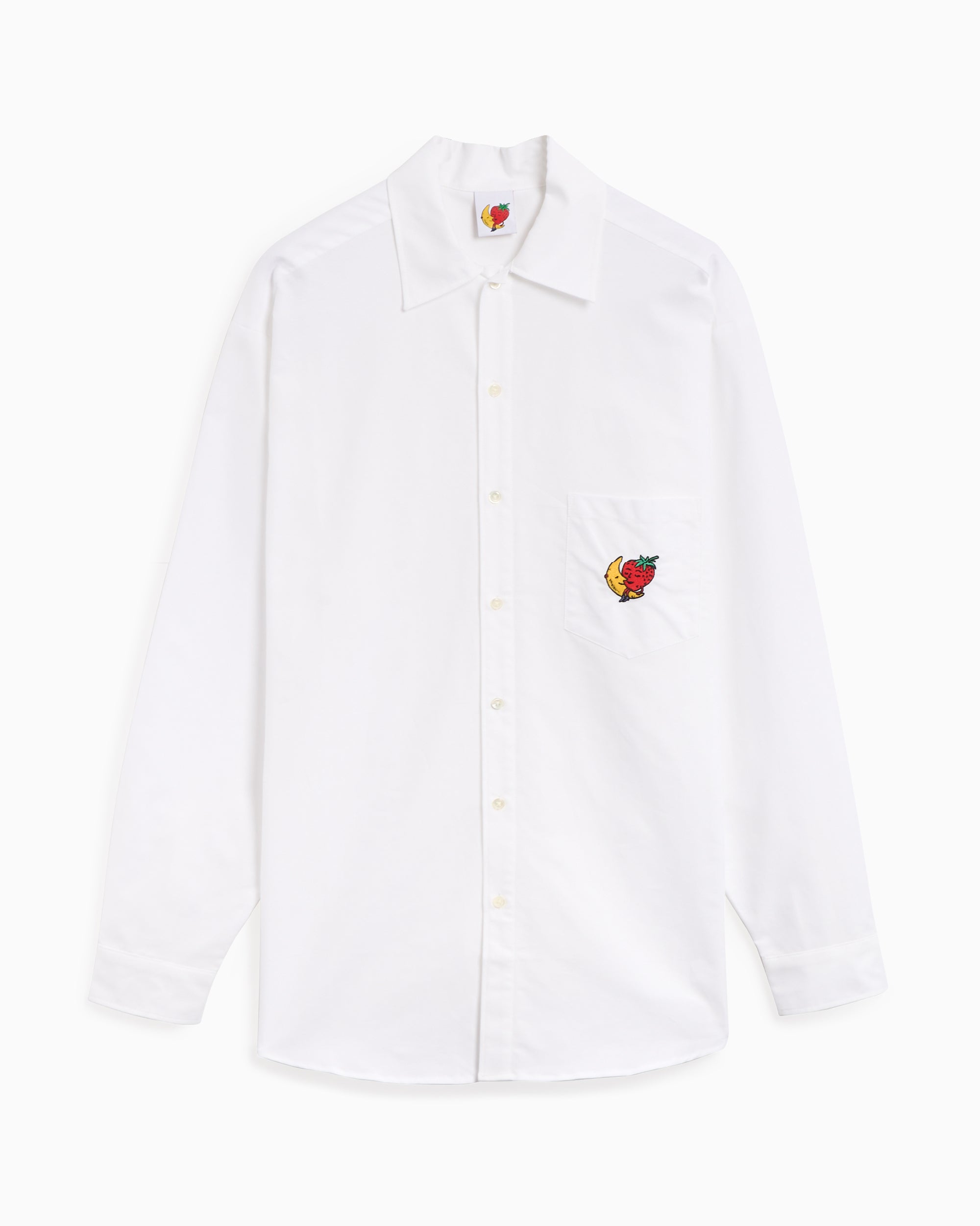 Shirts Sky High Farm Workwear Perennial Logo Unisex Button Down Woven Shirt Unisex Shirt - SHF05B031-1