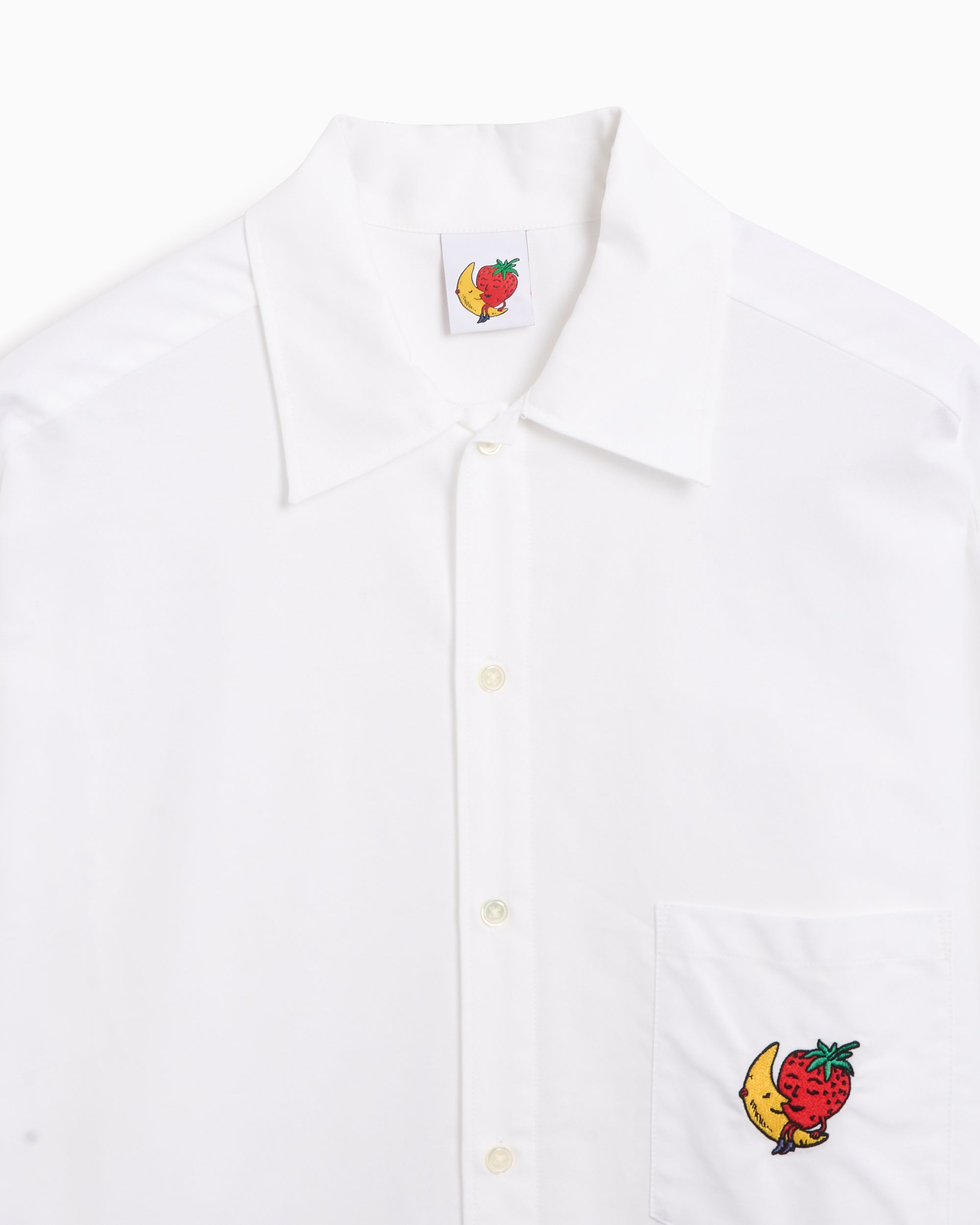 Shirts Sky High Farm Workwear Perennial Logo Unisex Button Down Woven Shirt Unisex Shirt - SHF05B031-1