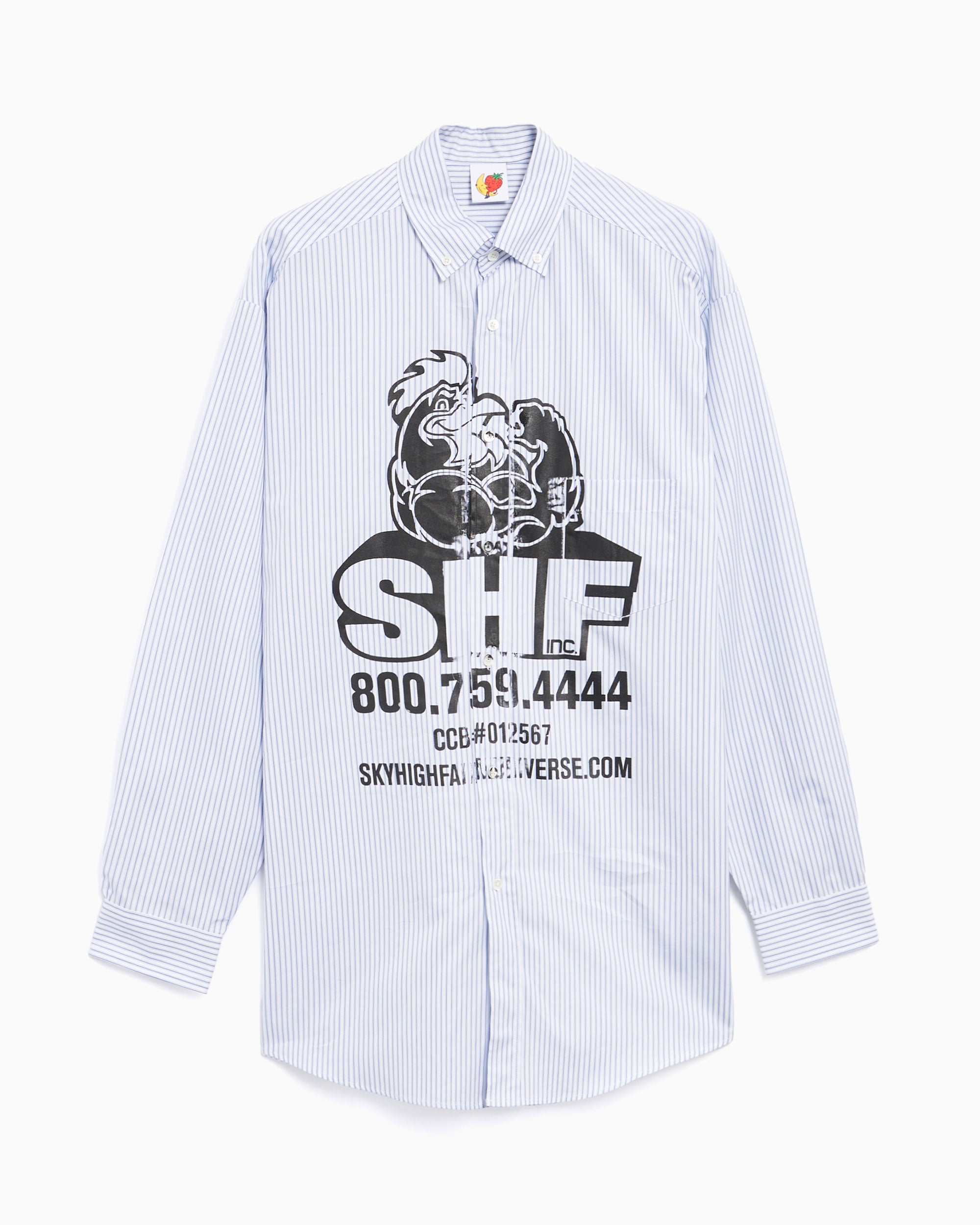 Sky High Farm Workwear Sky High Farm SHF Chicken Unisex Button Down Sh