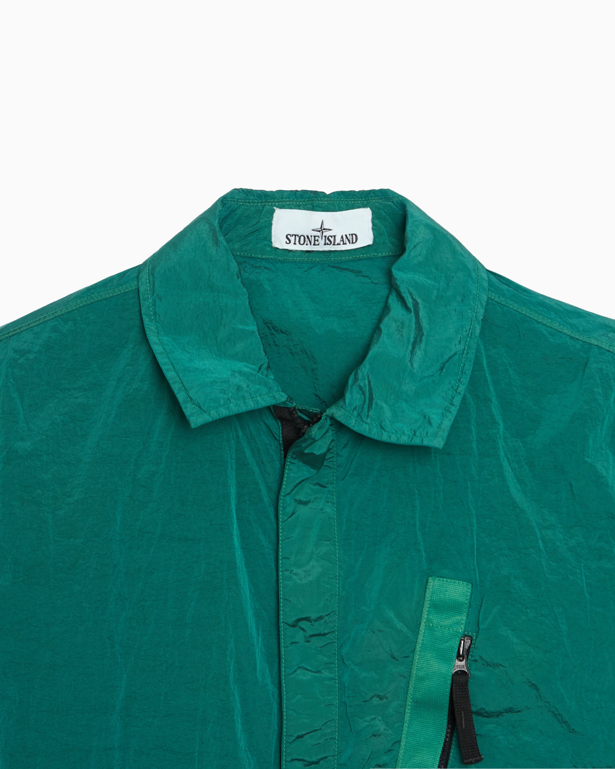 Stone Island Nylon Metal Econyl® Short-Sleeved Men's Shirt