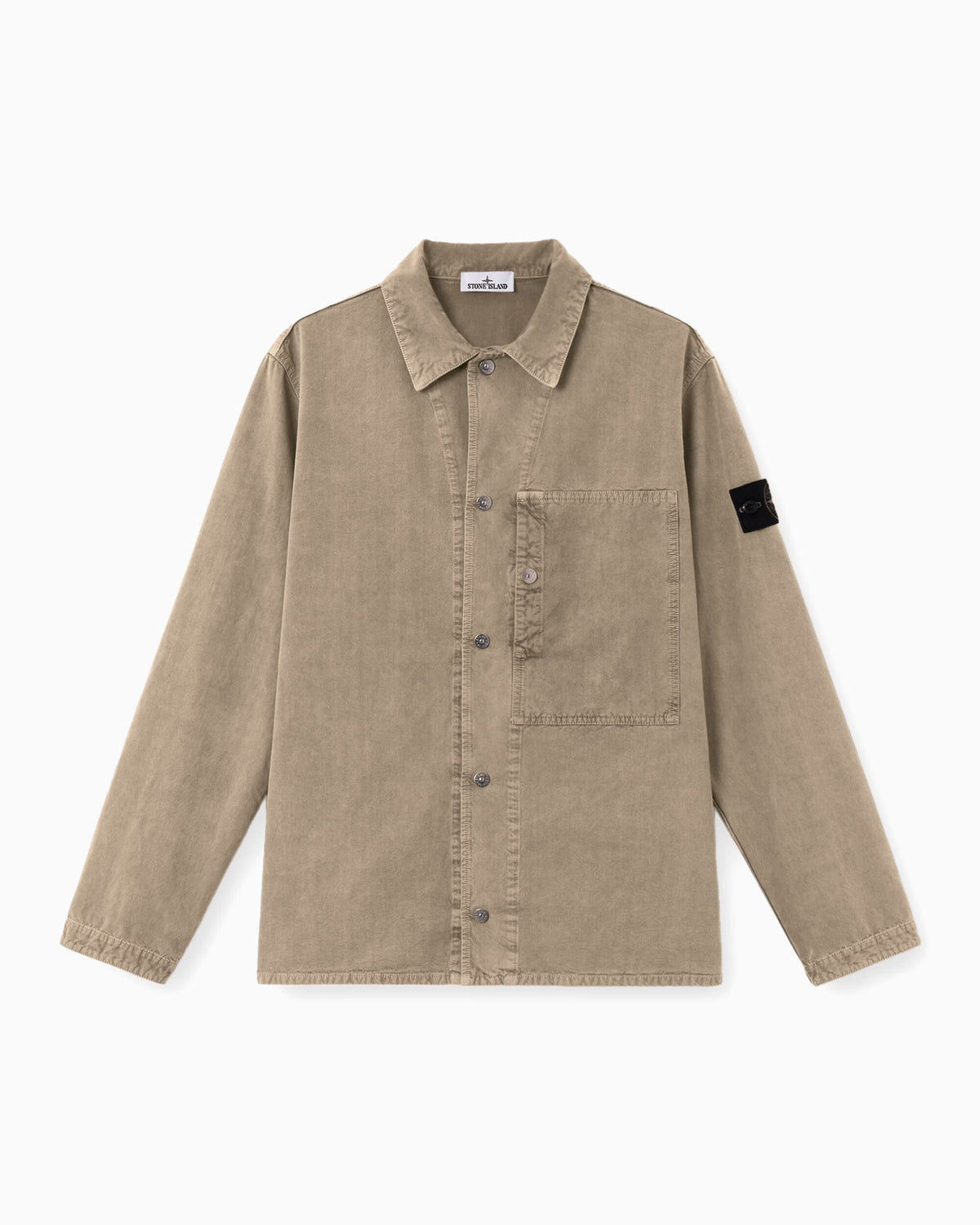 Shirts Stone Island Panama Cotton Men's Shirt - L2S151200028-V005G