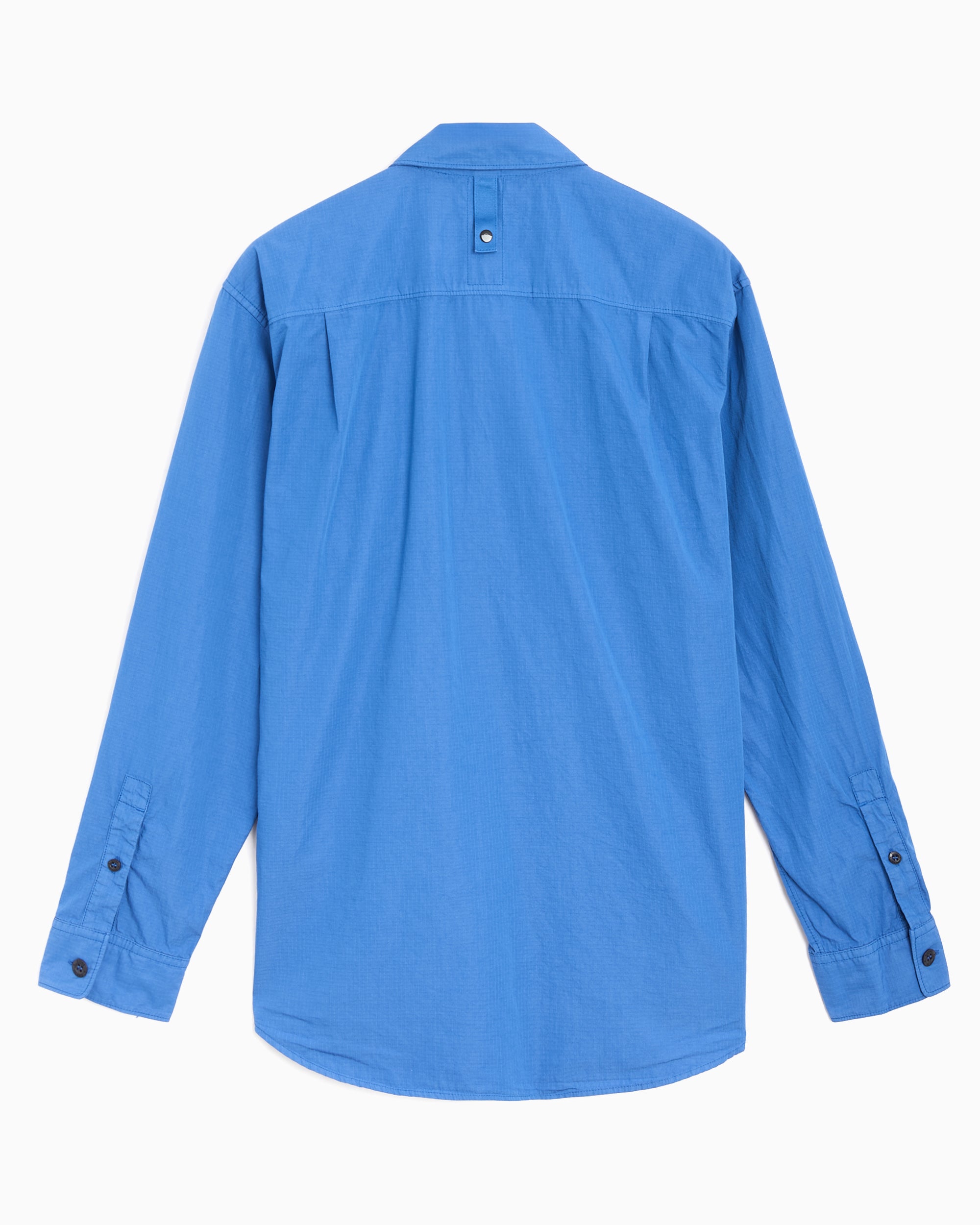 Stone Island Ripstop Embroidered Relaxed Men's Shirt