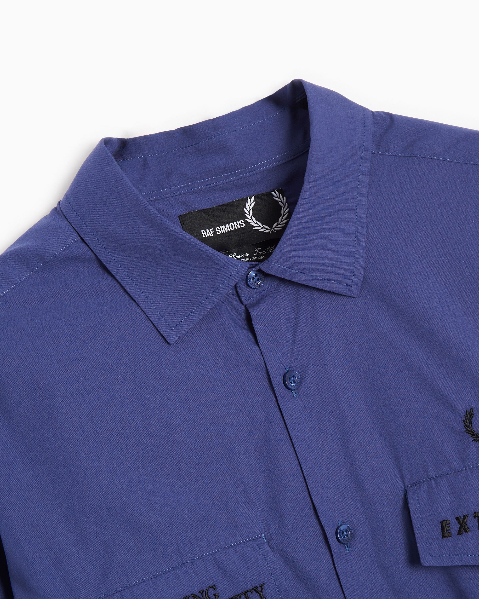X Raf Simons Fred Perry x Raf Simons Men's Oversized Uniform Shirt Men