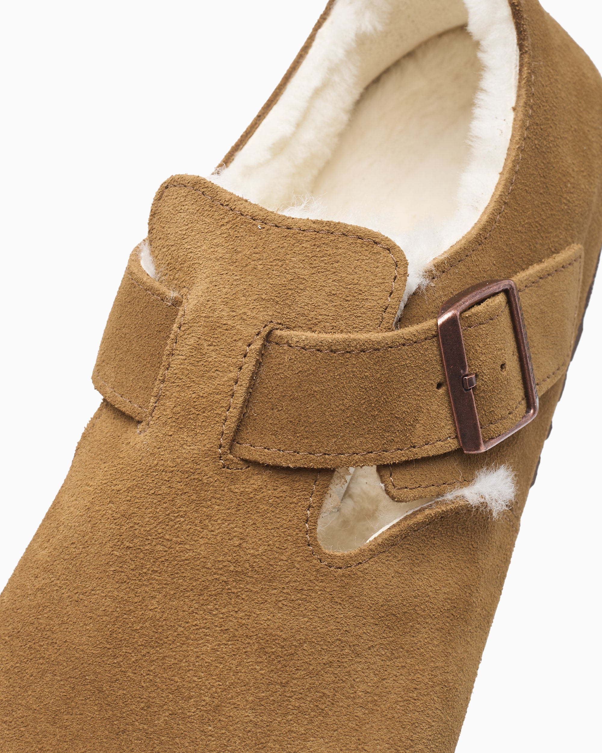BIRKENSTOCK London Shearling Suede Regular Men's Shoes