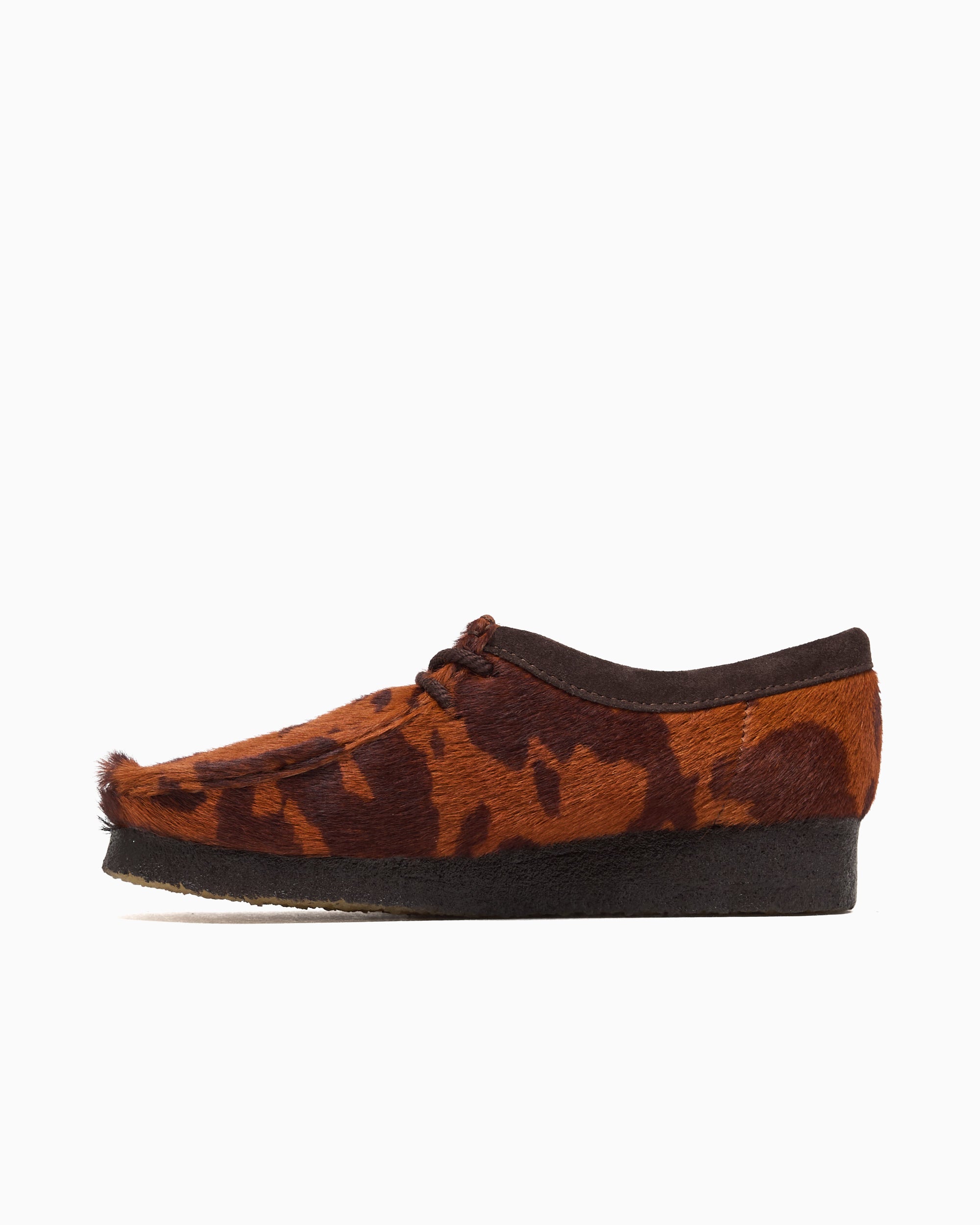 Clarks Wallabee Hair On Cow Print Women's Shoes