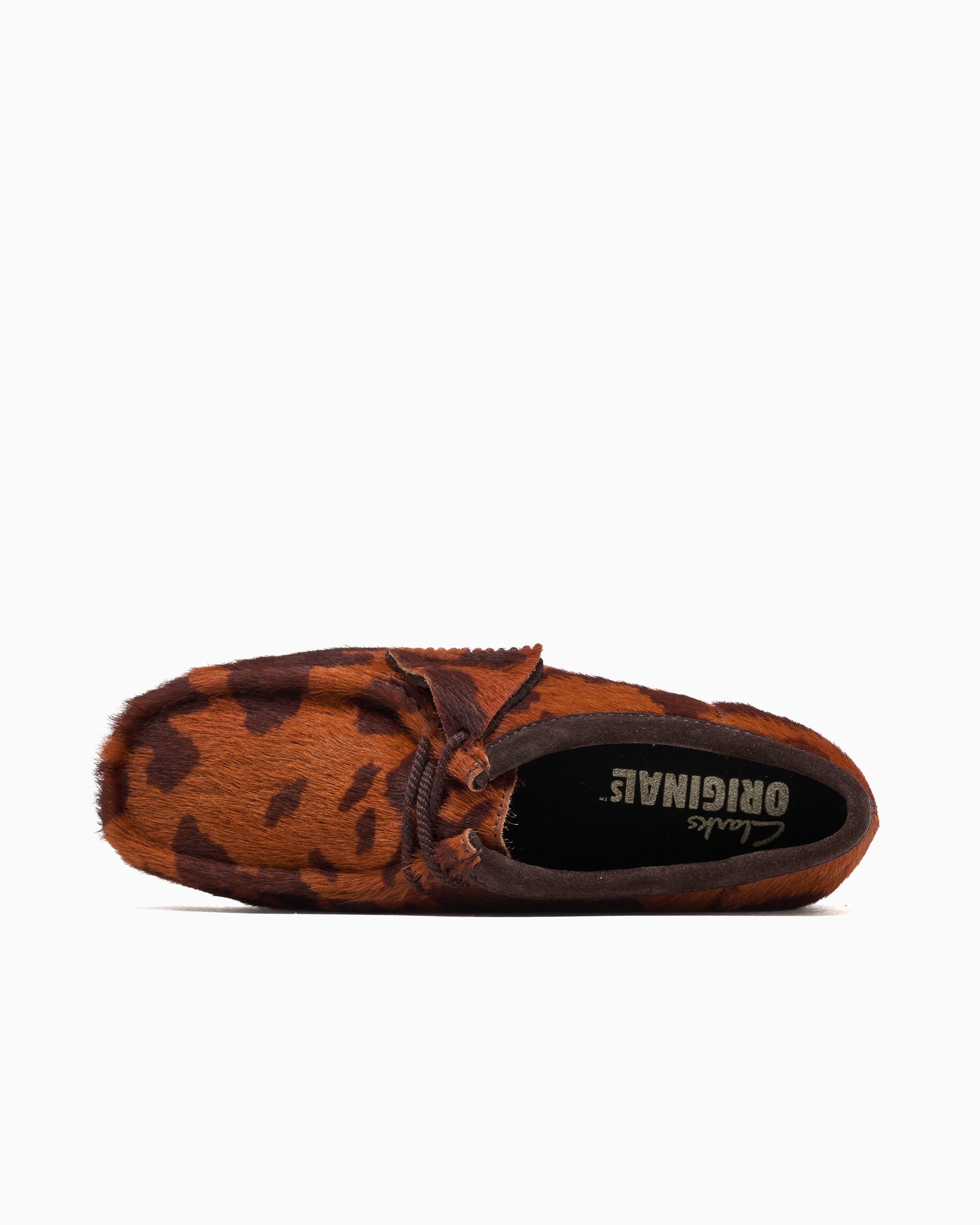 Clarks Wallabee Hair On Cow Print Women's Shoes