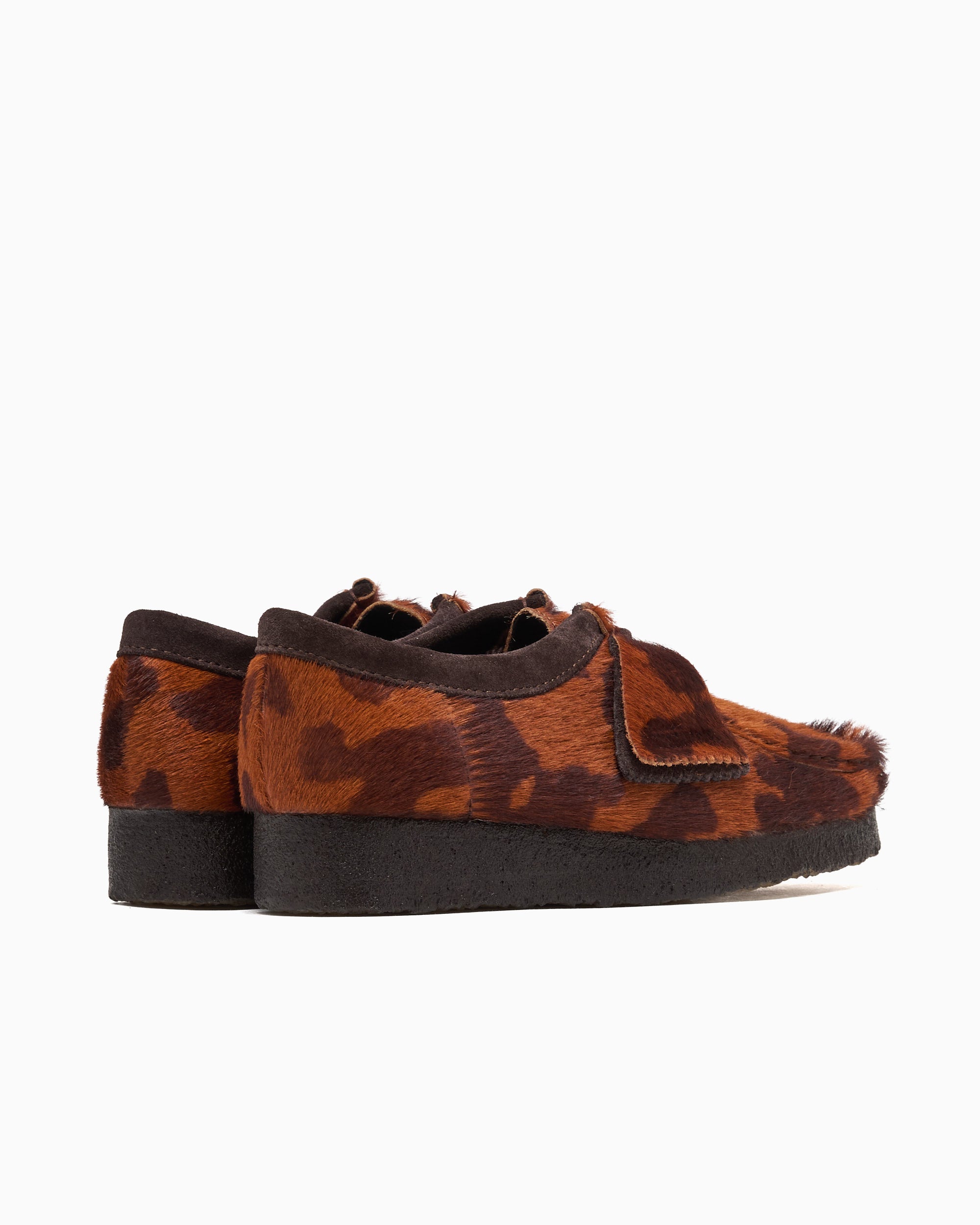 Clarks Wallabee Hair On Cow Print Women's Shoes
