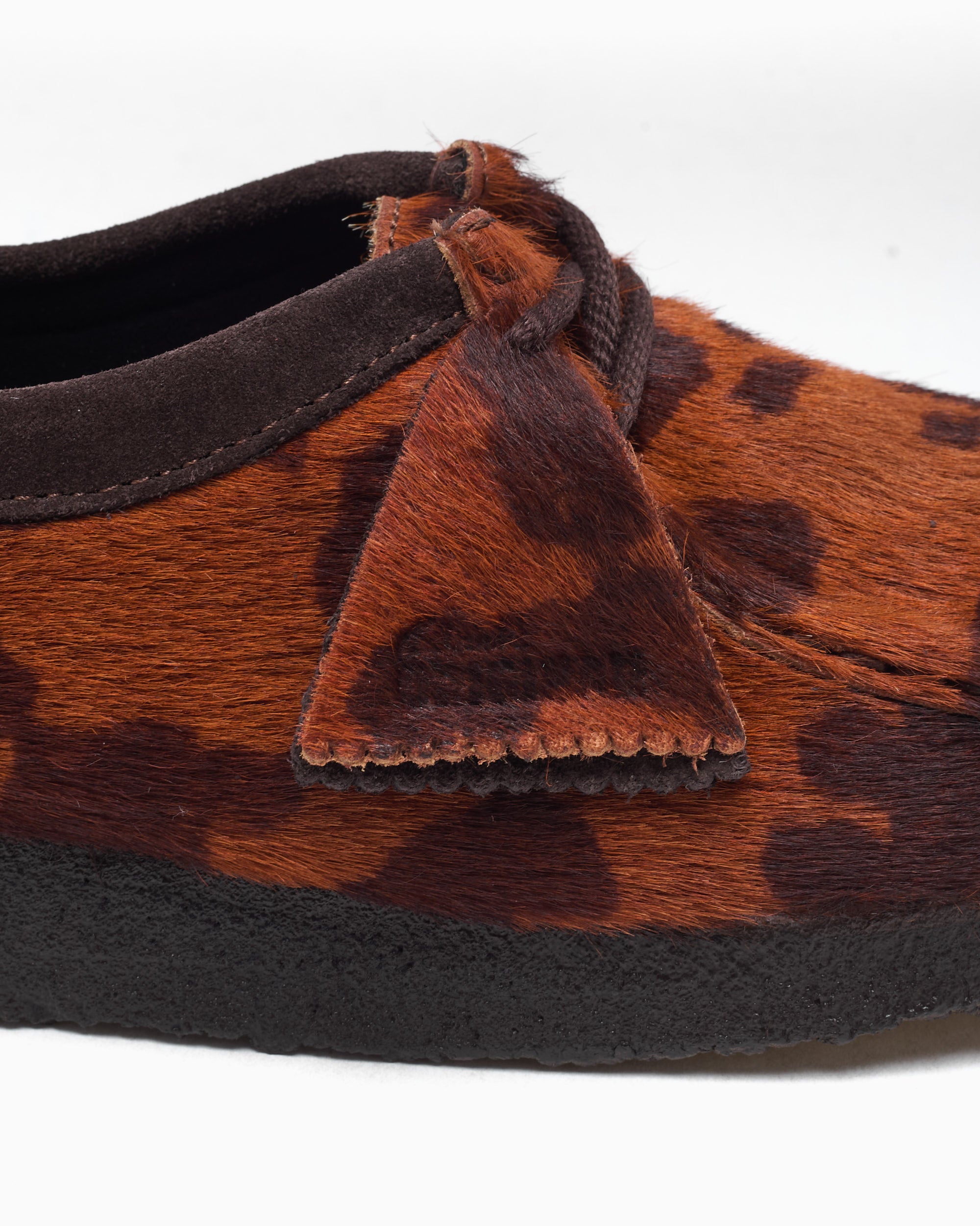 Clarks Wallabee Hair On Cow Print Women's Shoes