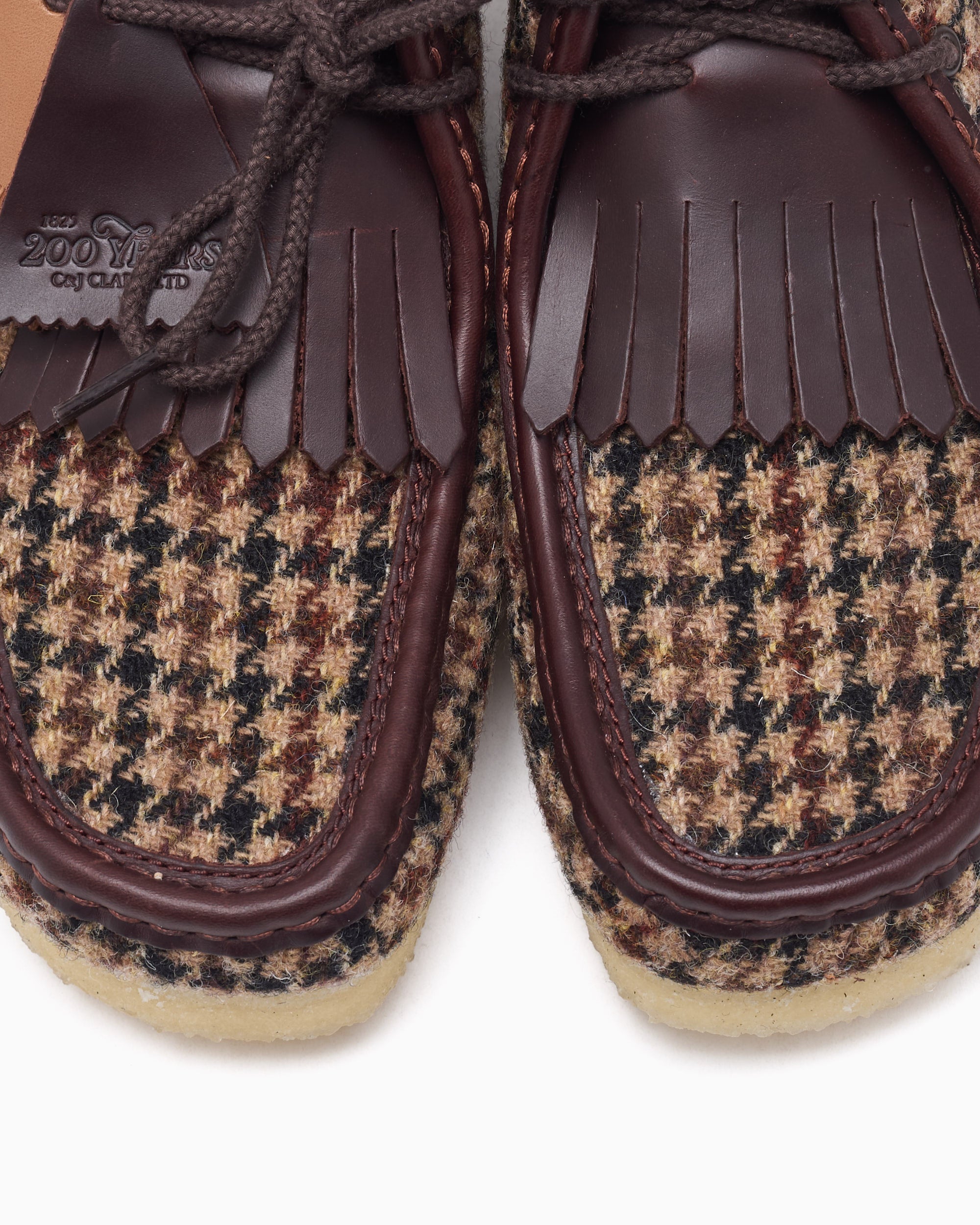 Clarks Wallabee Harris Tweed Pack Men's Shoes