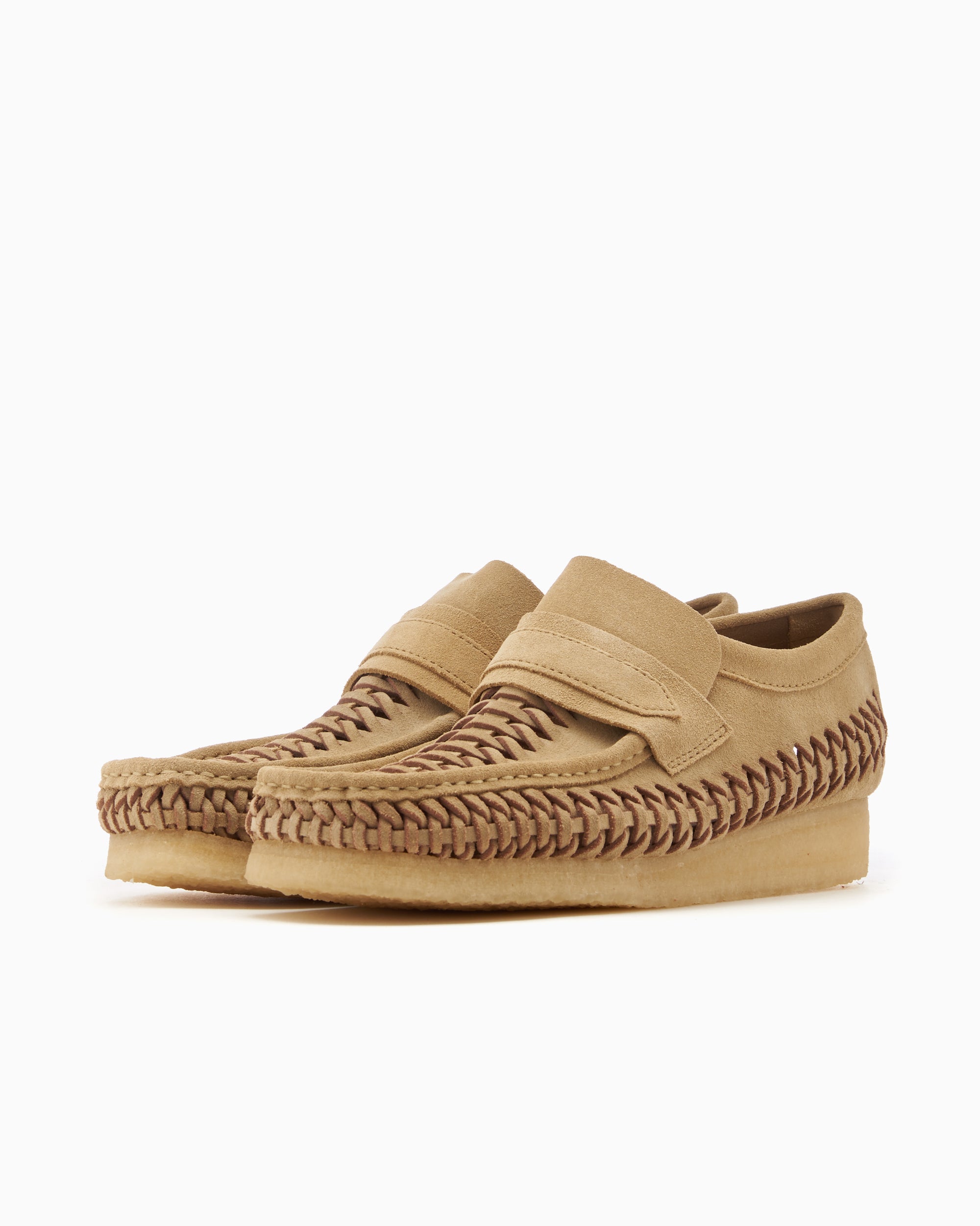 Clarks Wallabee Loafer Weave Men's Shoes