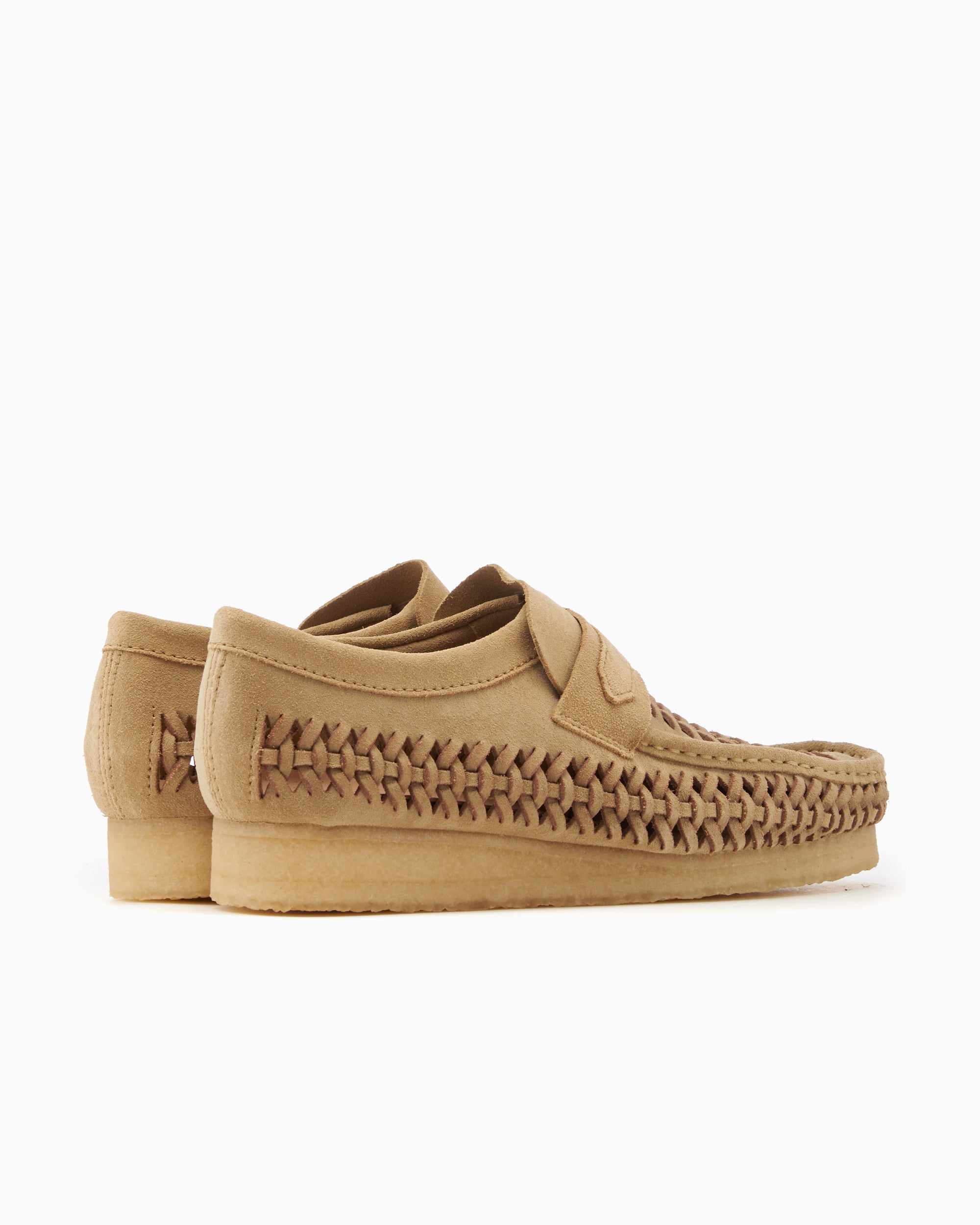 靴 Clarks WBLoafer weave UK9 EUR43 Clarks Wallabee Loafer Weave Men's Shoes