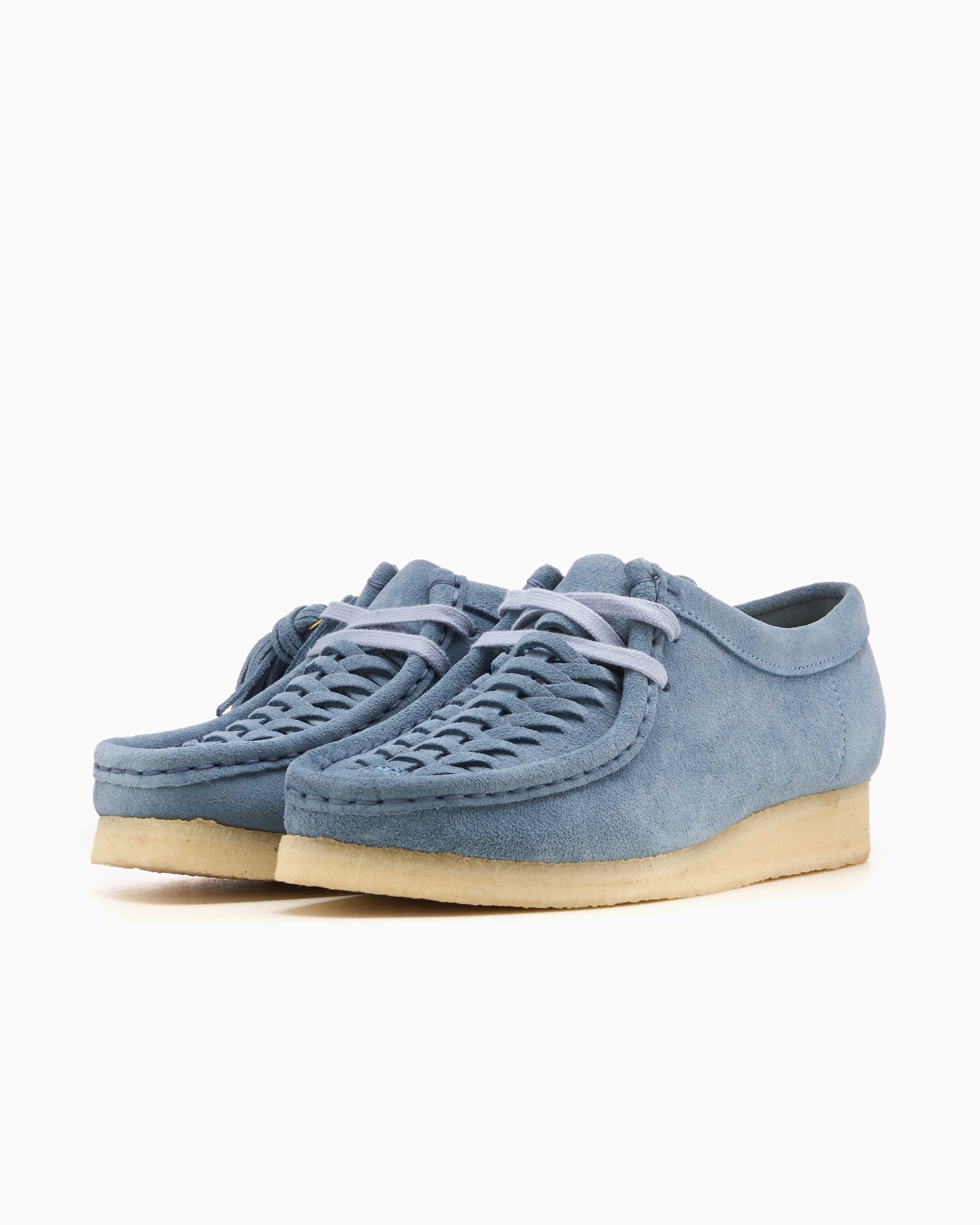 Clarks Wallabee Women's Weave Suede Women's Shoes