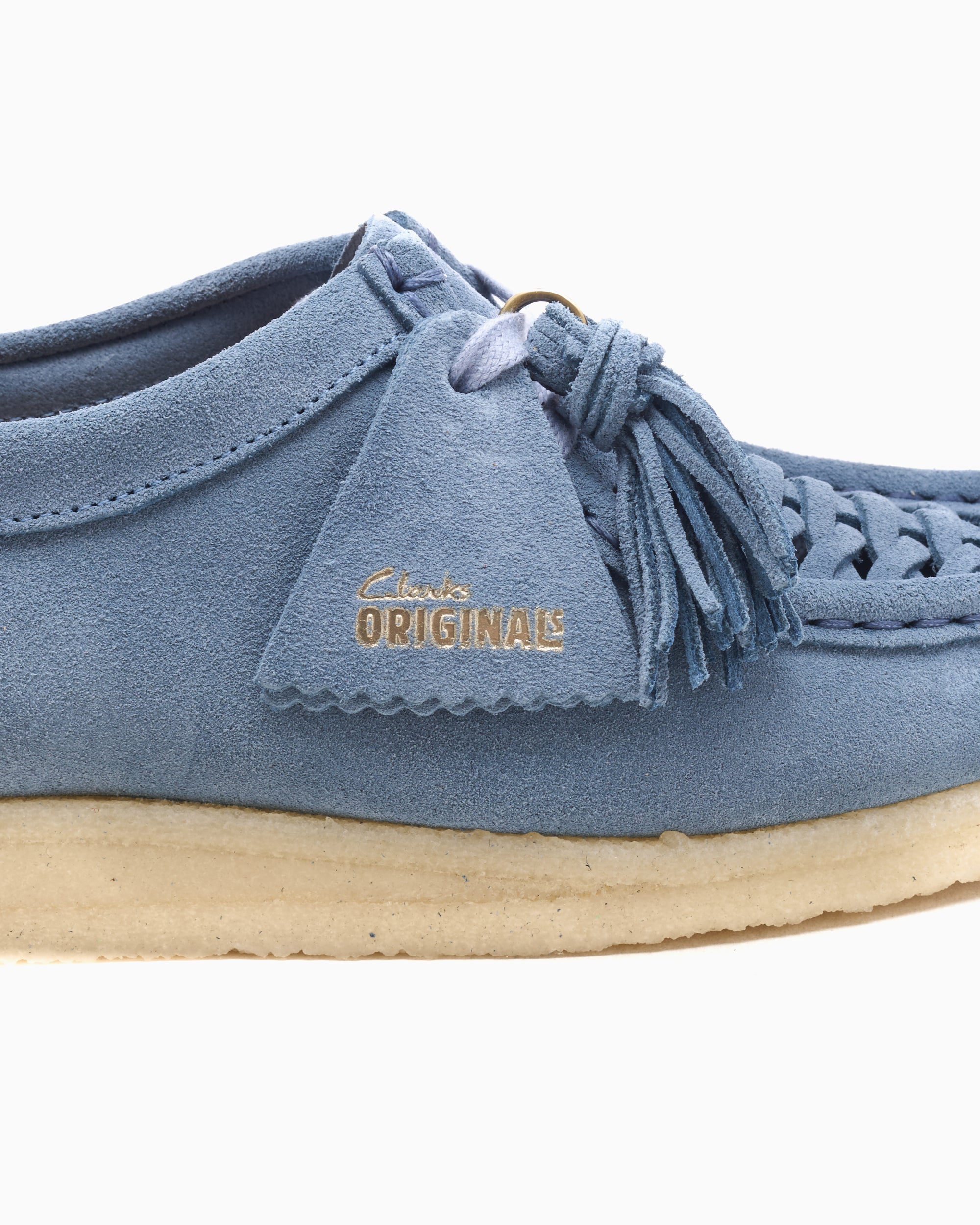 Clarks Wallabee Women's Weave Suede Women's Shoes