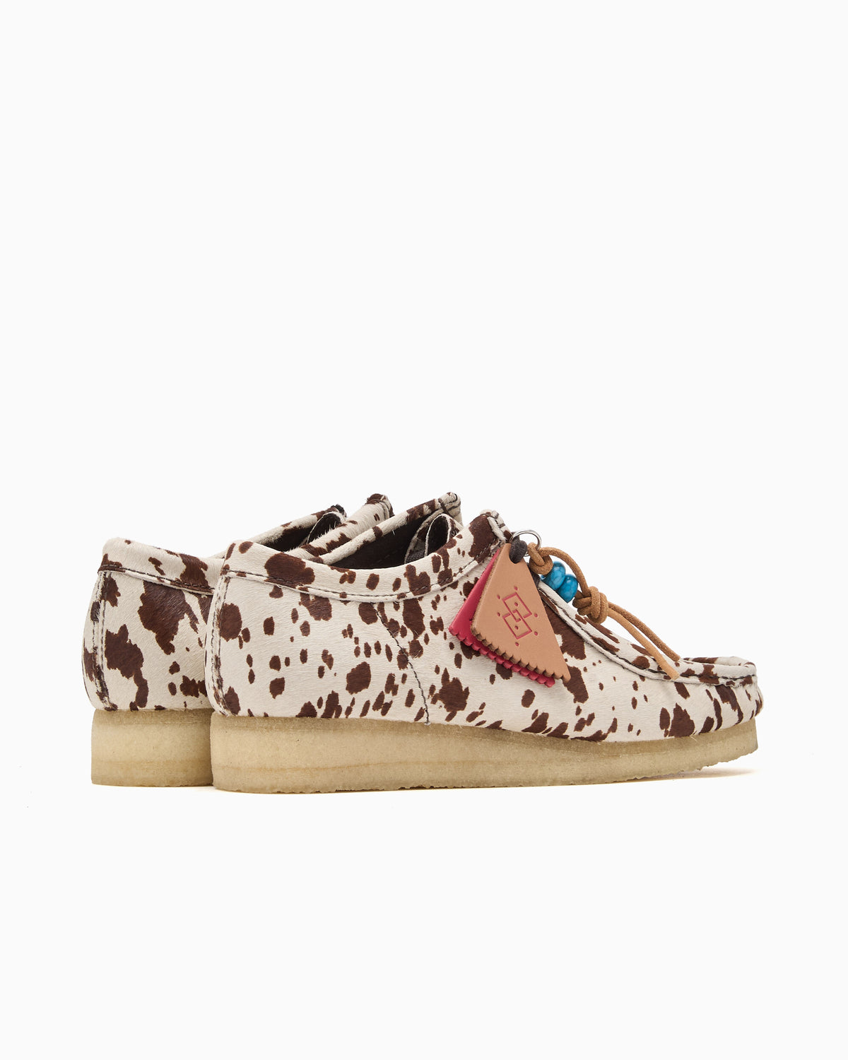 Shoes Clarks x Blanch Yu Wallabee "Cow Print" Men's Shoes - 26327520