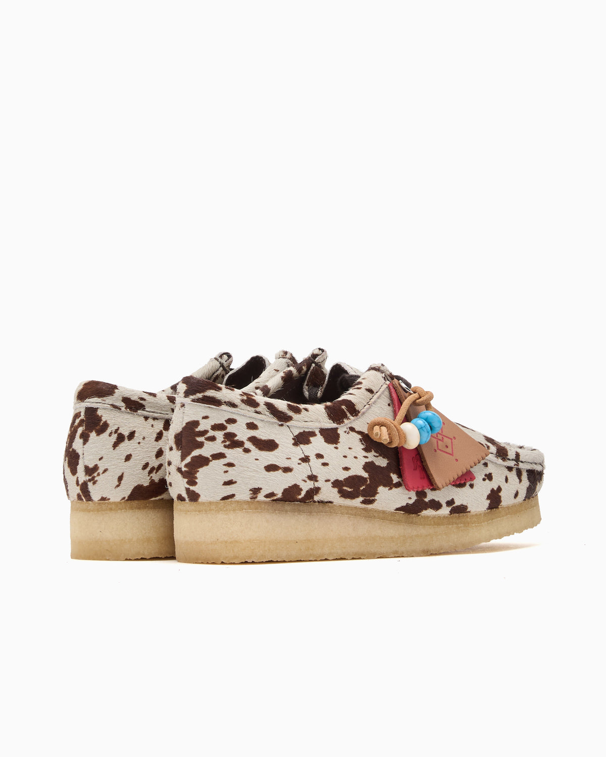 Shoes Clarks x Blanch Yu Wallabee "Cow Print" Women's Shoes - 26328442