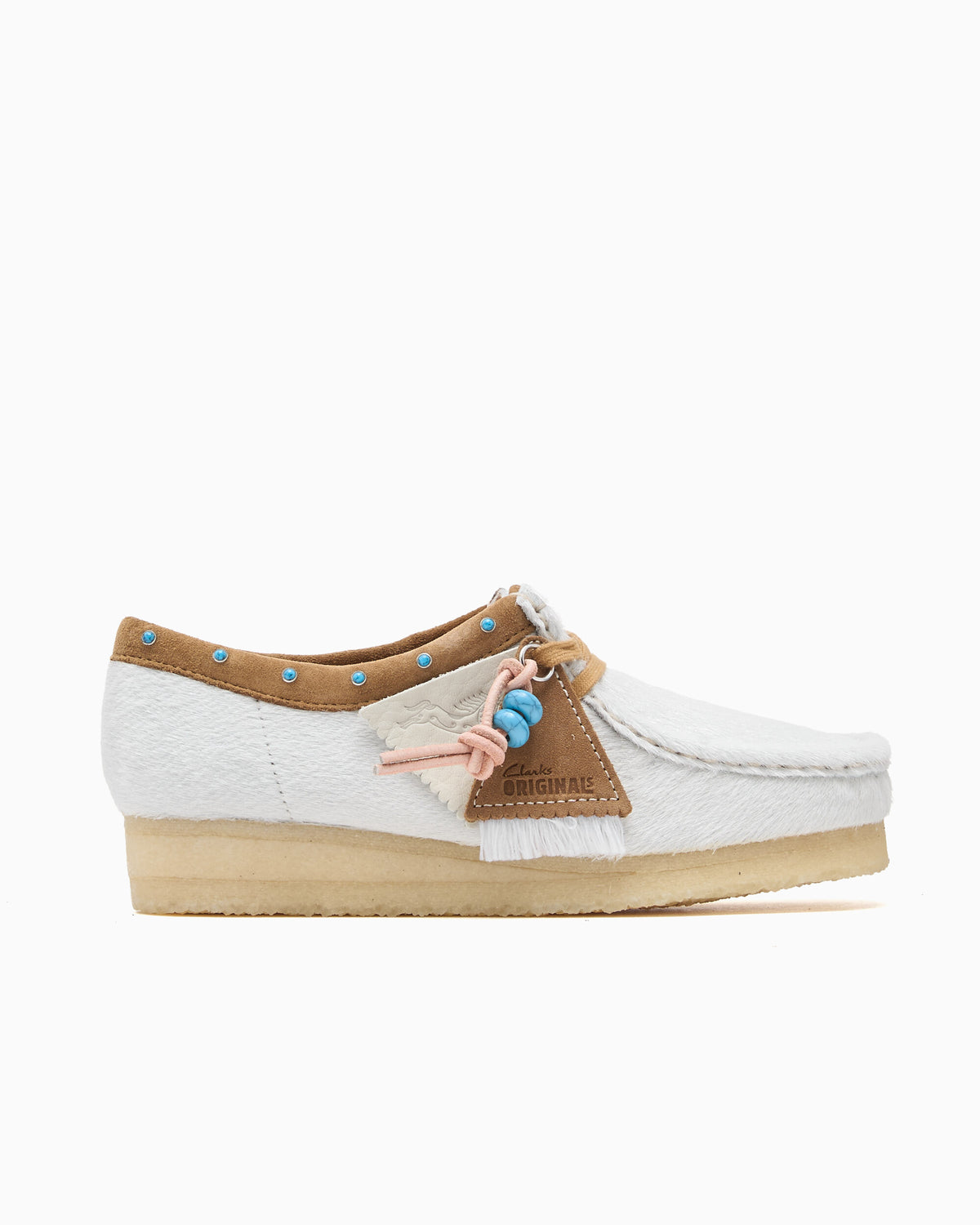 Shoes Clarks x Blanch Yu Wallabee "Off White Interest" Men's Shoes - 26328055