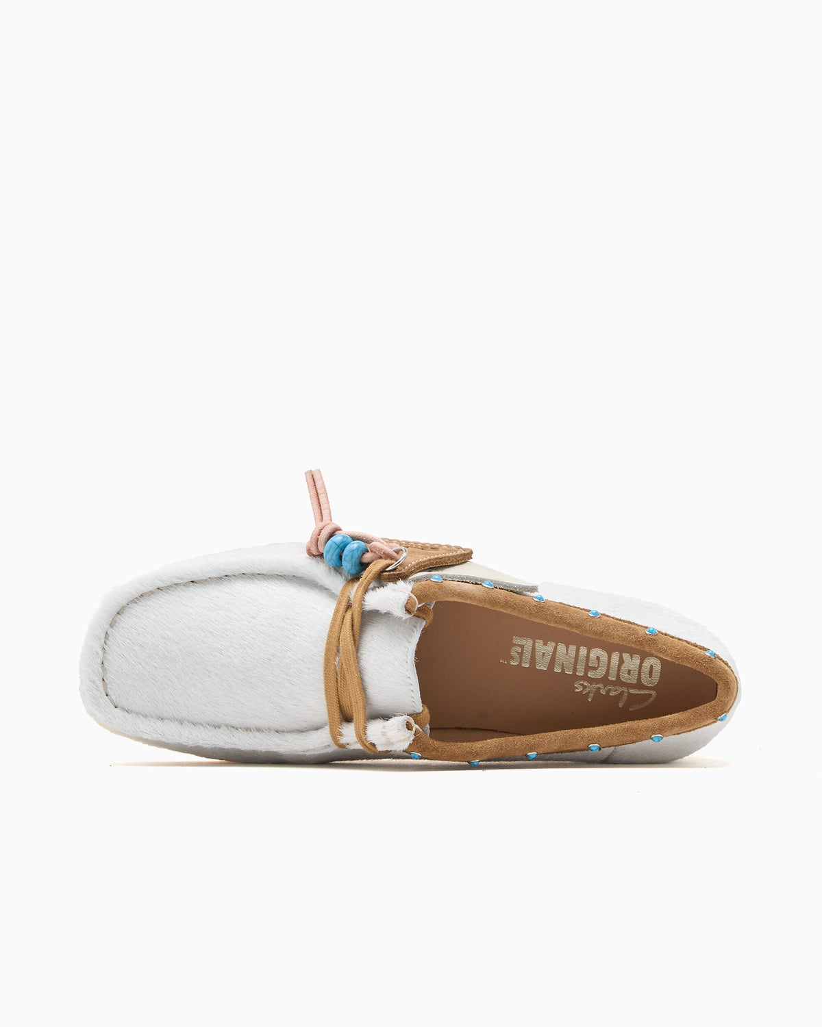 Shoes Clarks x Blanch Yu Wallabee "Off White Interest" Men's Shoes - 26328055