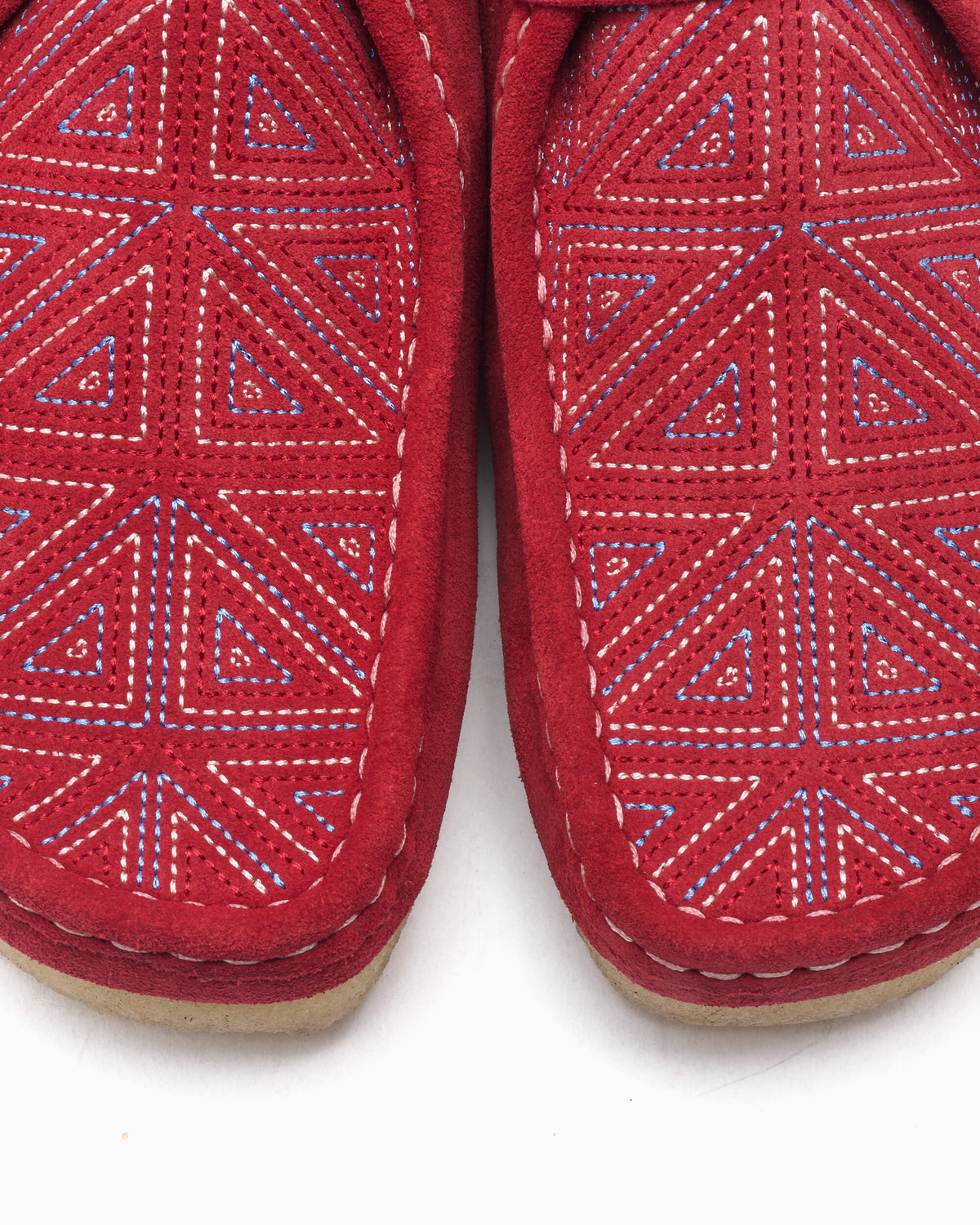 Clarks x Blanch Yu Wallabee "Red Interest" Men's Shoes — foto 2