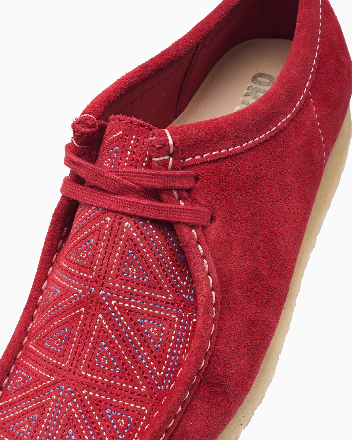 Shoes Clarks x Blanch Yu Wallabee "Red Interest" Men's Shoes - 26327593
