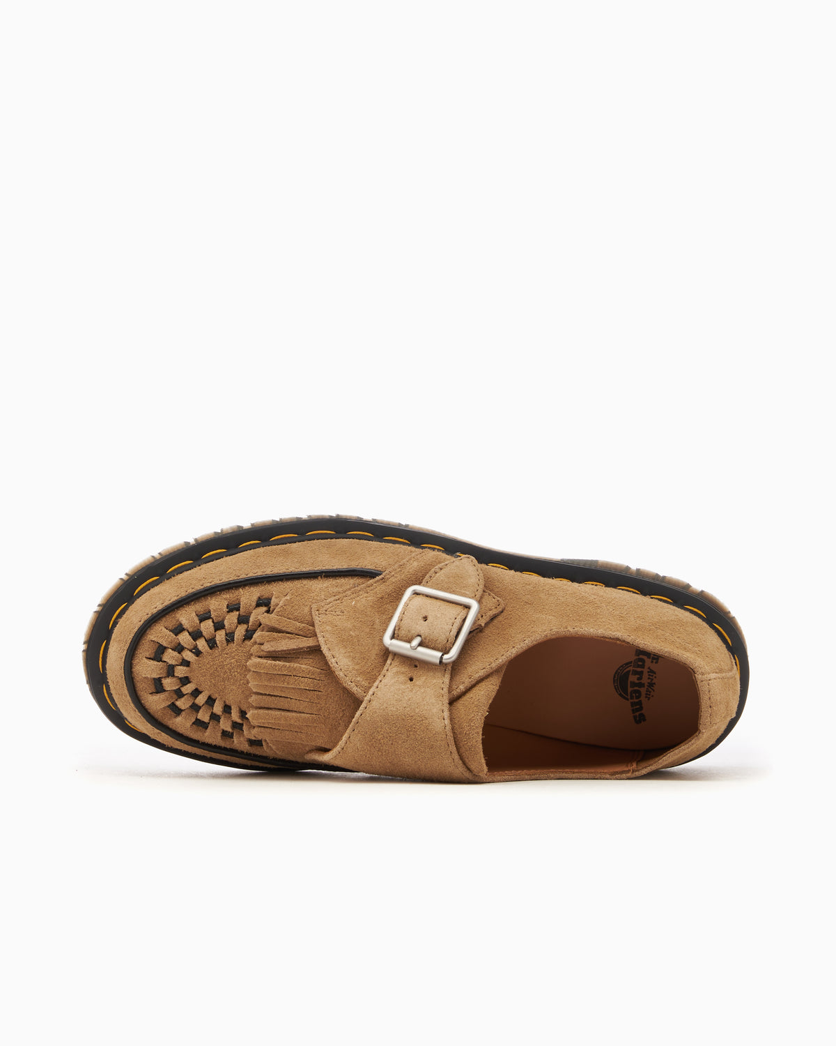 Dr. Martens Ramsey Kiltie Buckle Creepers Ramsey Monk Fondant Pink Suede Creeper — Downes main image 2