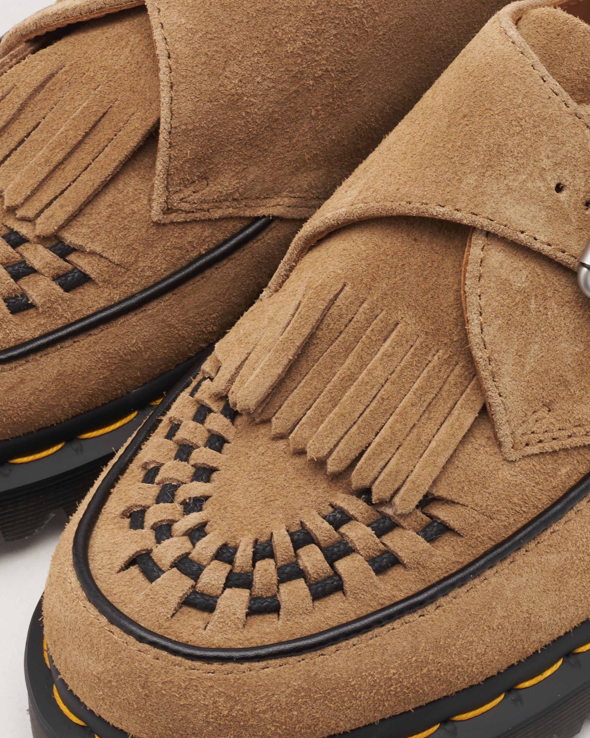 Dr. Martens Ramsey Suede Kiltie Buckle Creepers