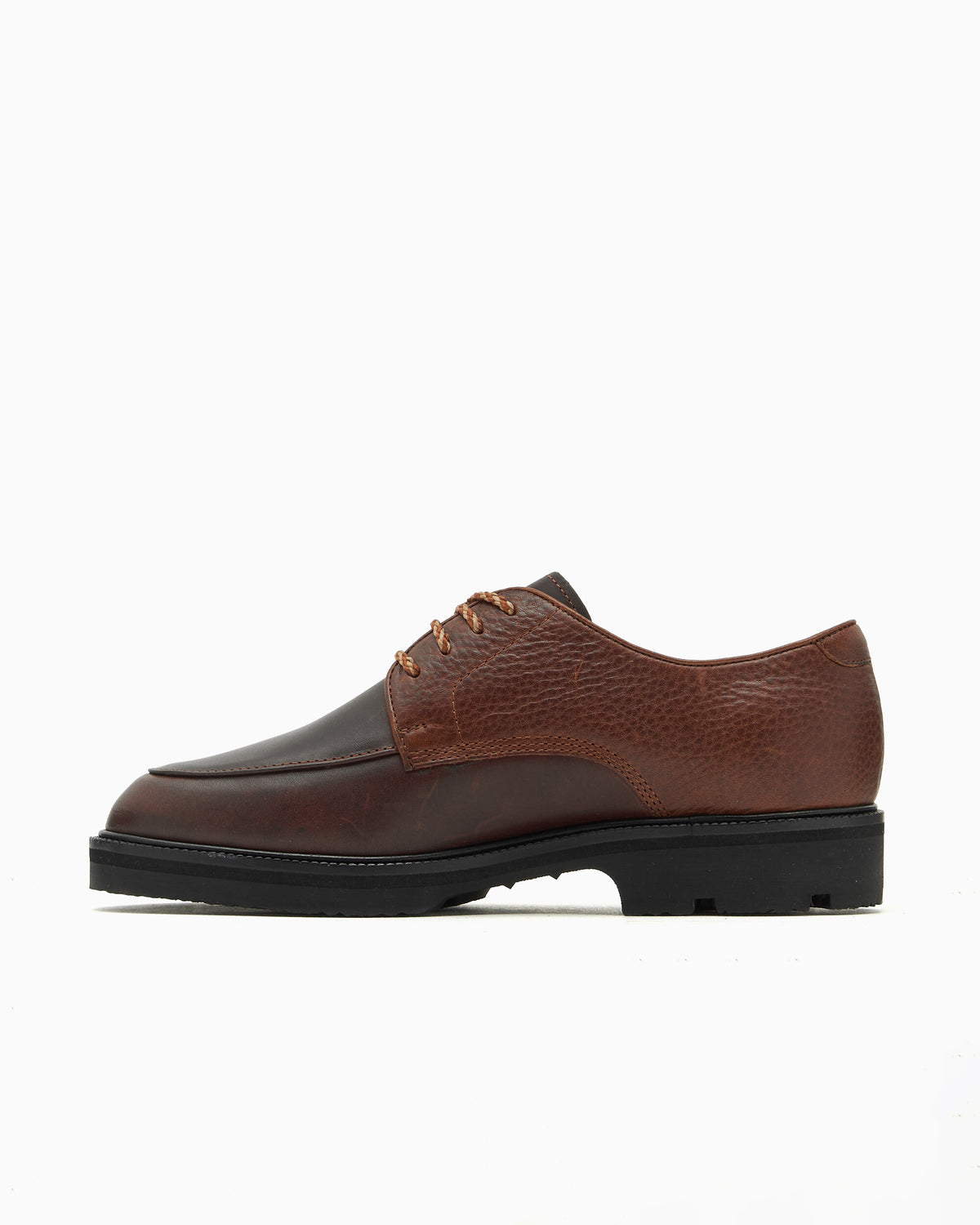 Shoes forét x Pennon 4 Eye Derby Vibram Men's Shoes - F5599-BROWN