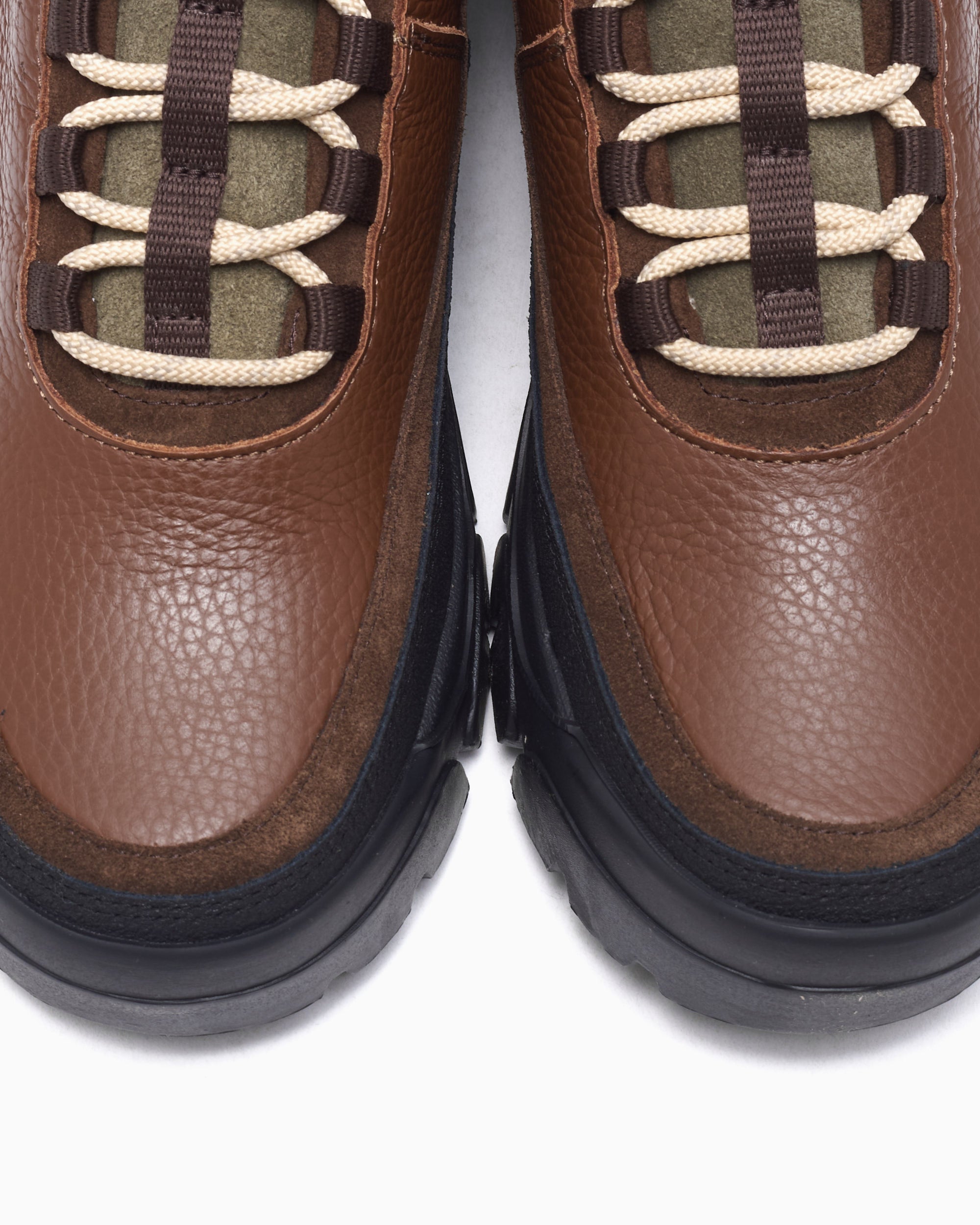 Shoes Forét x Tarvas Easy Hiker Vibram Leather Men's Shoes - F8501-BROWN