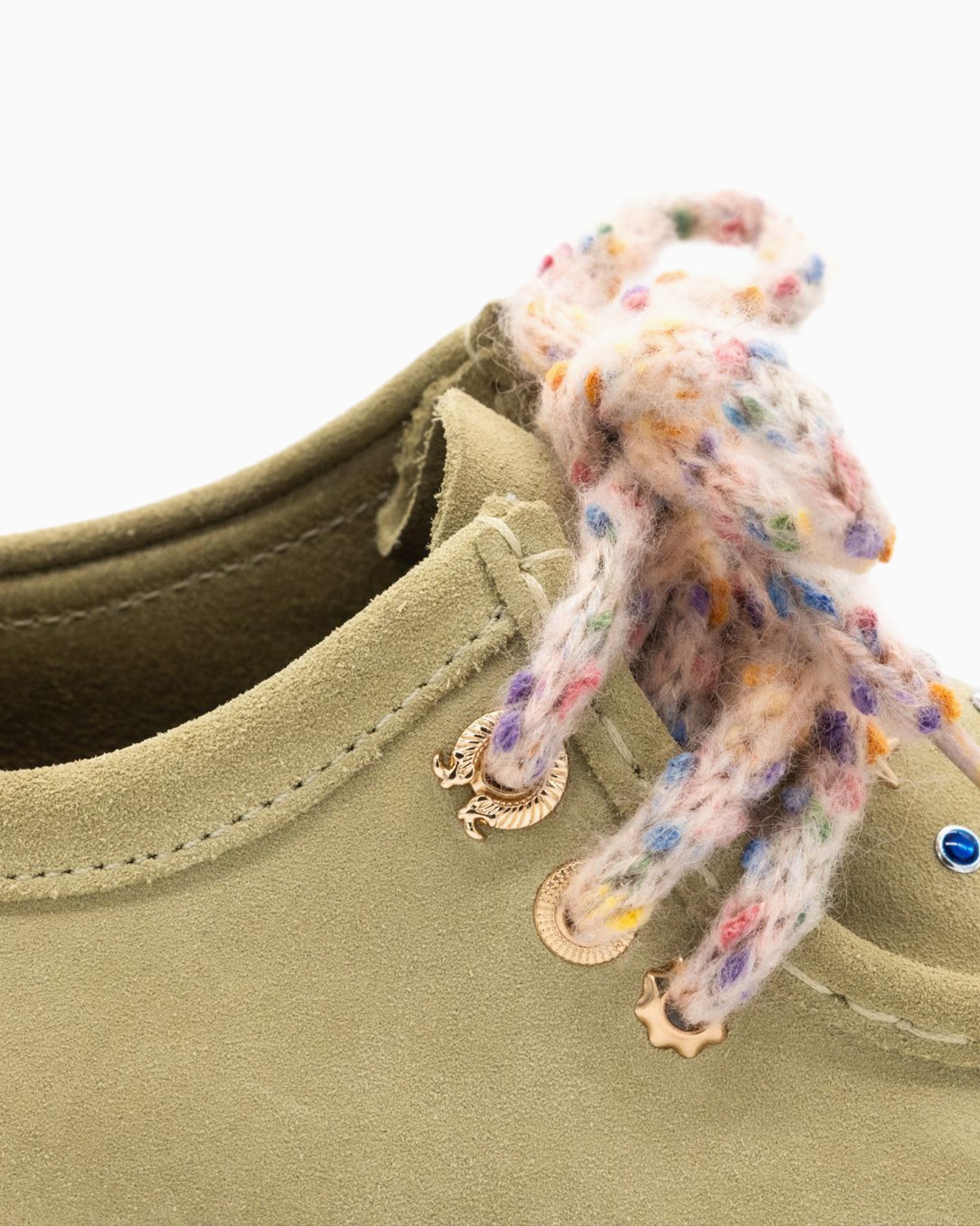 SCRAPWORLD x Clarks Wallabee Custom Project Men's Shoes