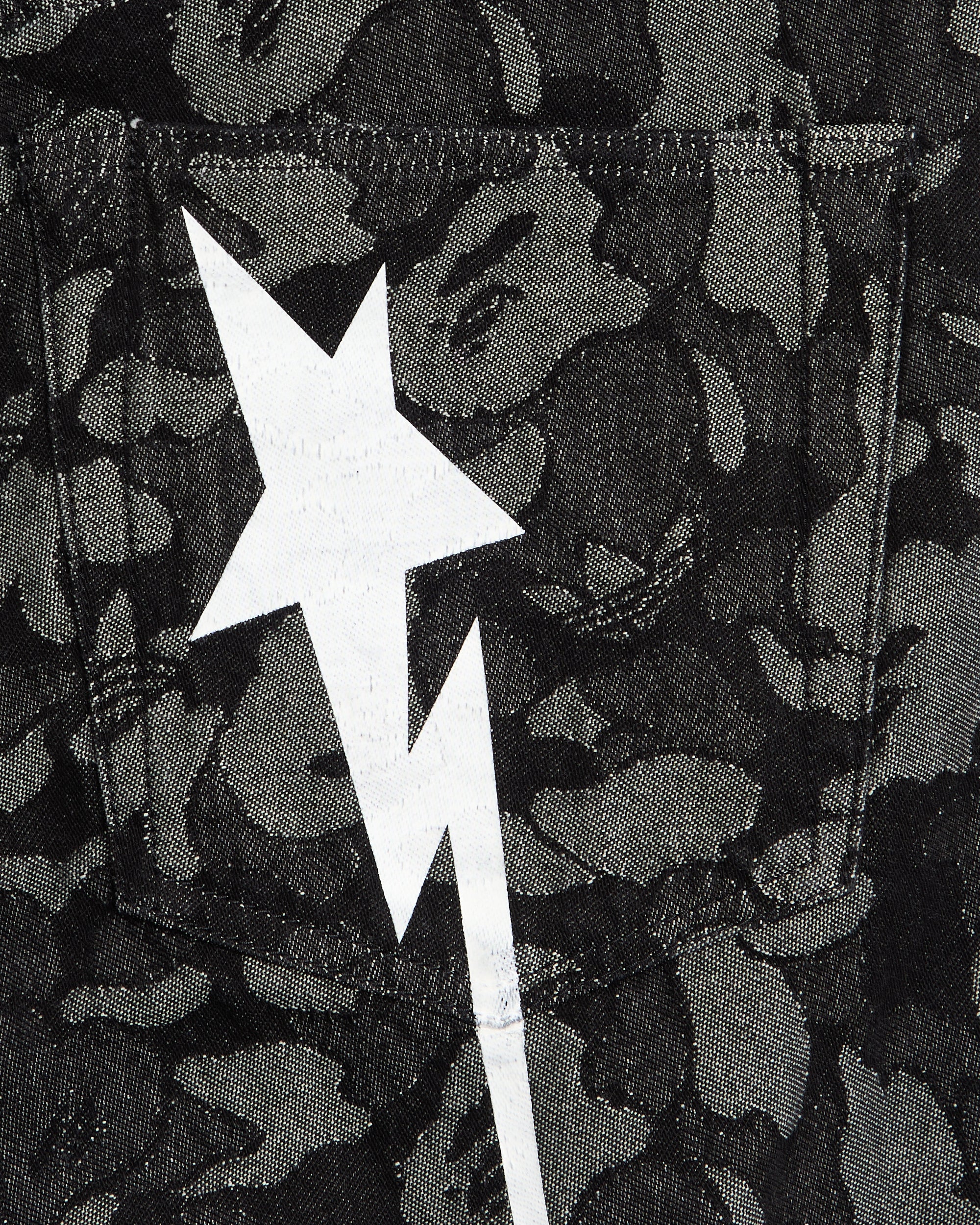 Shorts adidas Originals x BAPE Shark Denim Jorts Relaxed Men's Shorts - KF4917