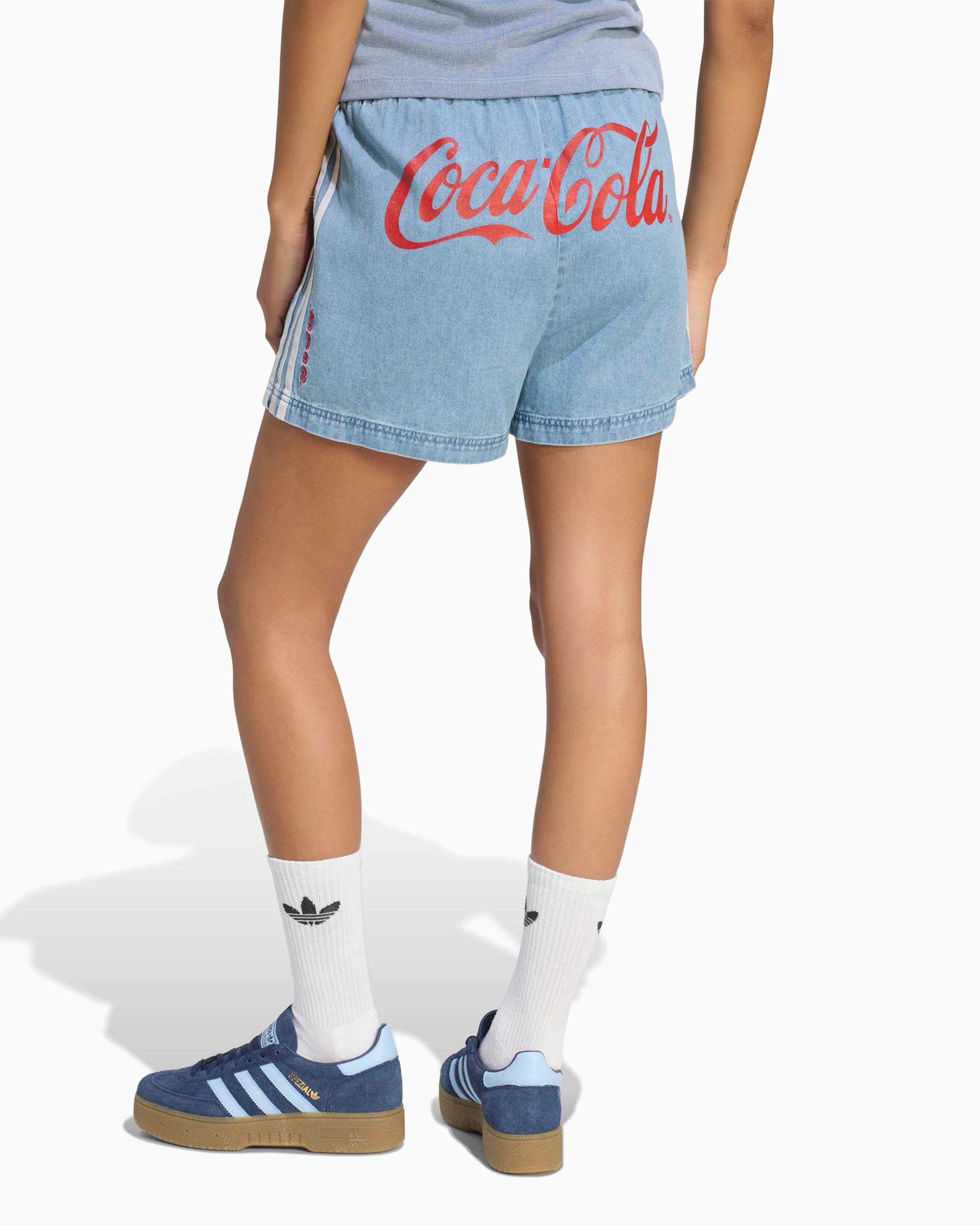 Shorts adidas Originals x Coca-Cola Denim Women's Shorts - KY7564