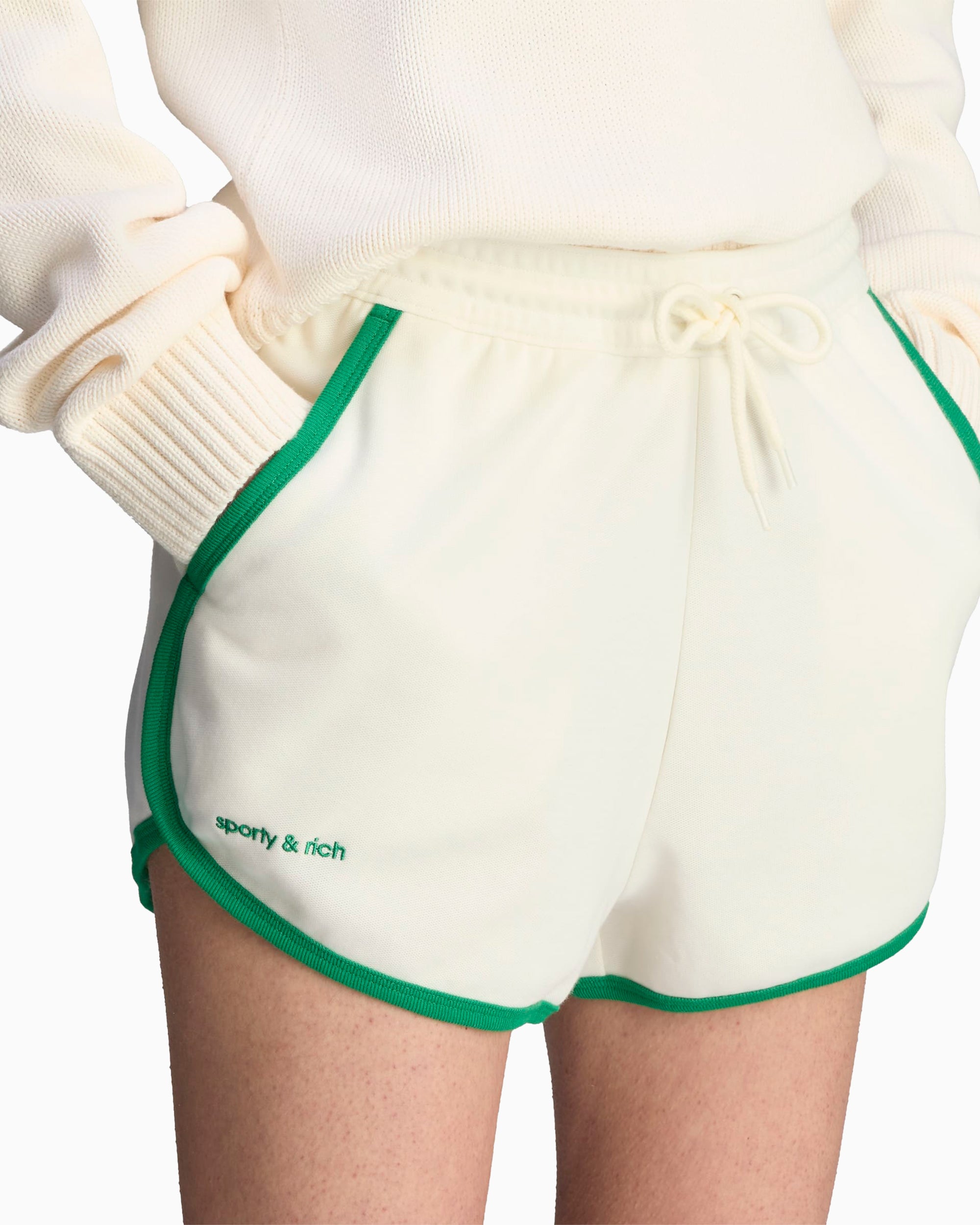 Shorts adidas Originals x Sporty & Rich Women's Shorts - JL7192