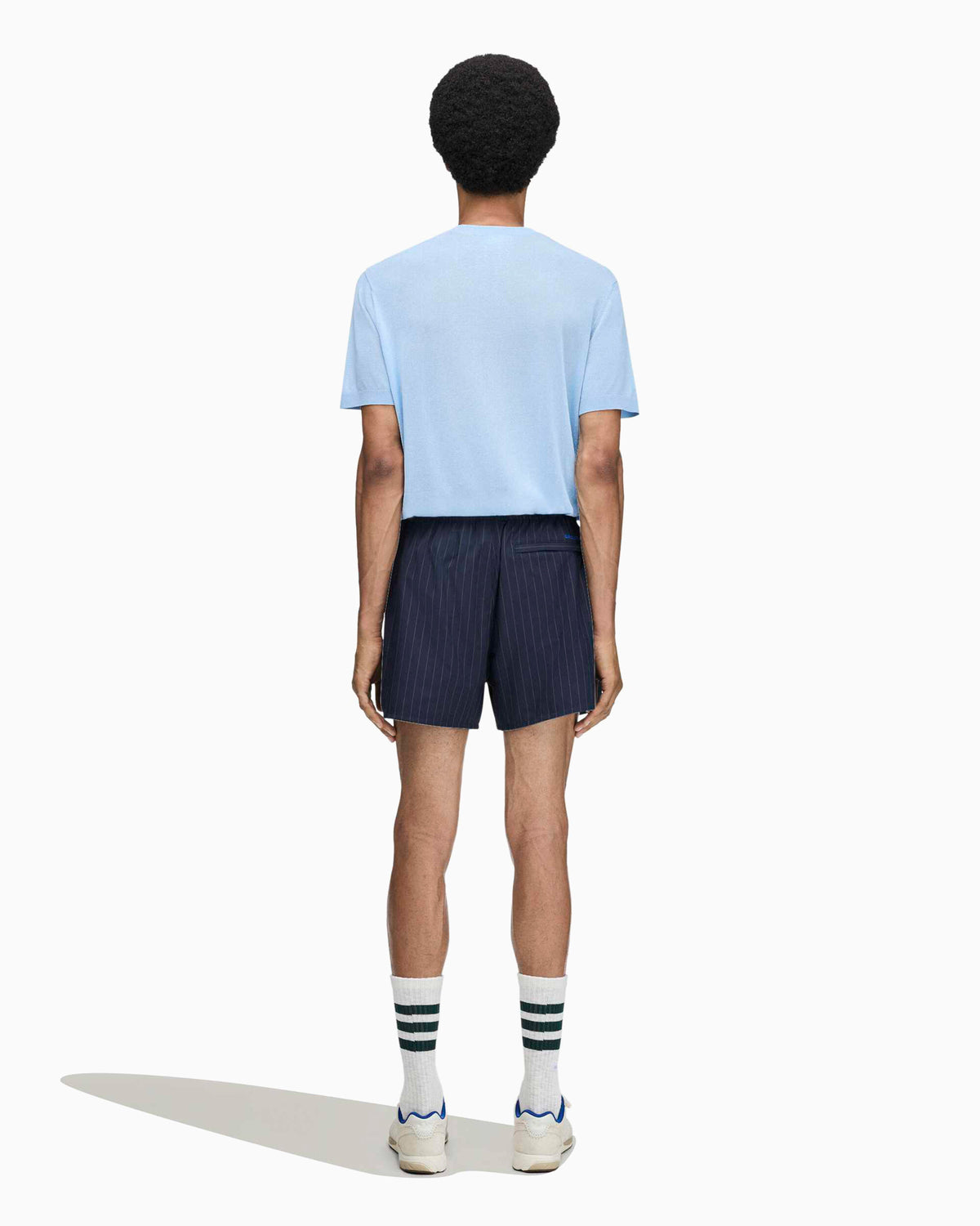Shorts adidas Originals x Wales Bonner Pinstripe Men's Shorts - HY5020