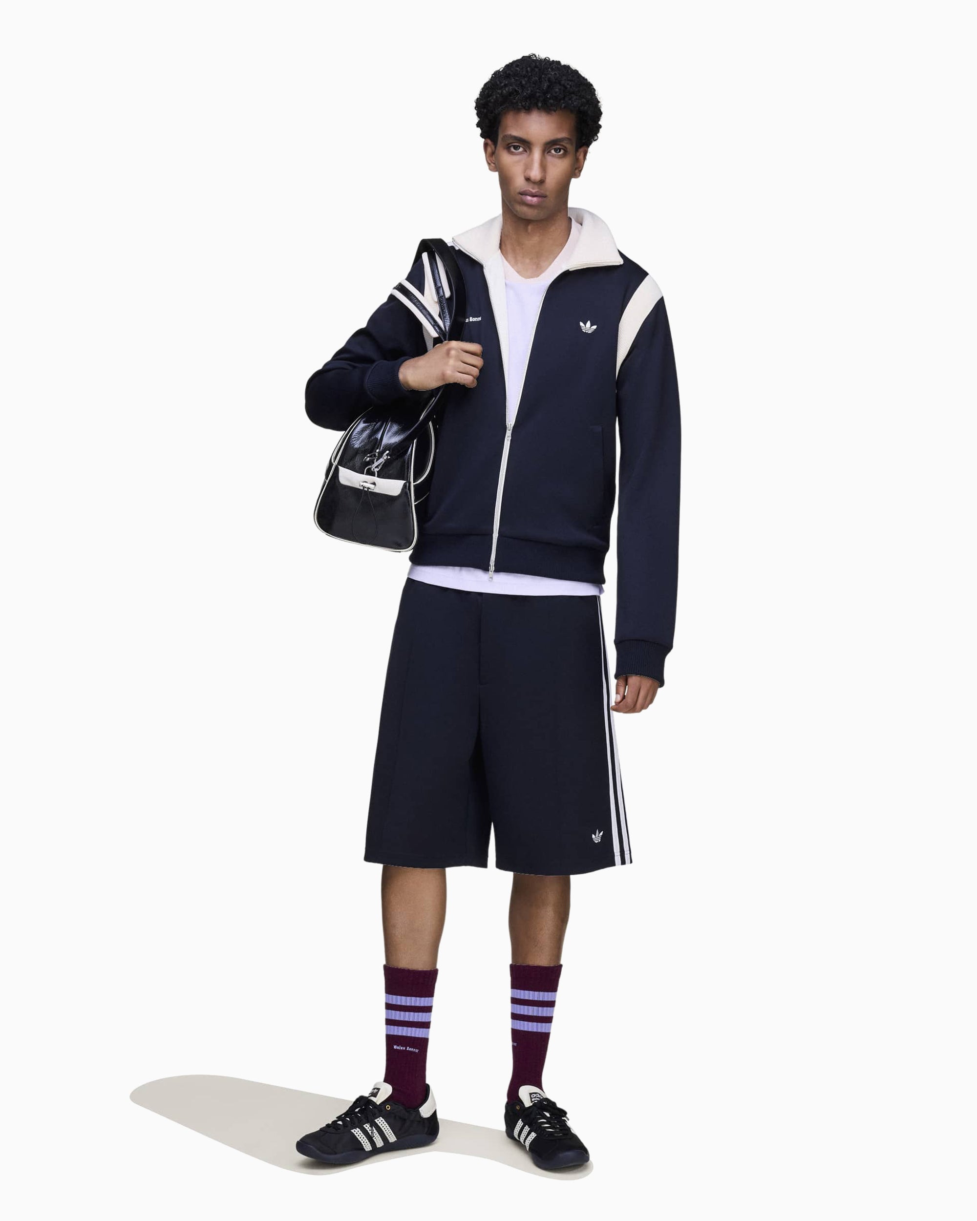 Shorts adidas Originals x Wales Bonner Twill Oversize Men's Shorts - KD0308