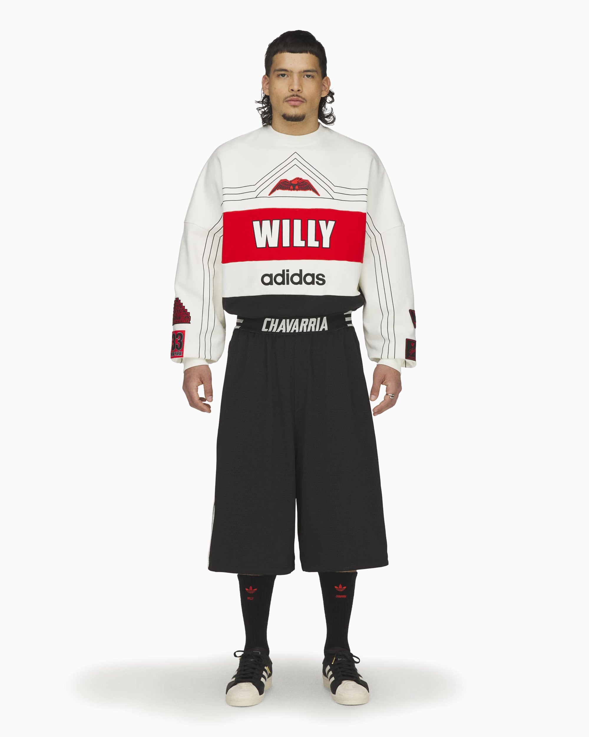 adidas Originals x Willy Chavarria Mesh Oversize Men's Shorts