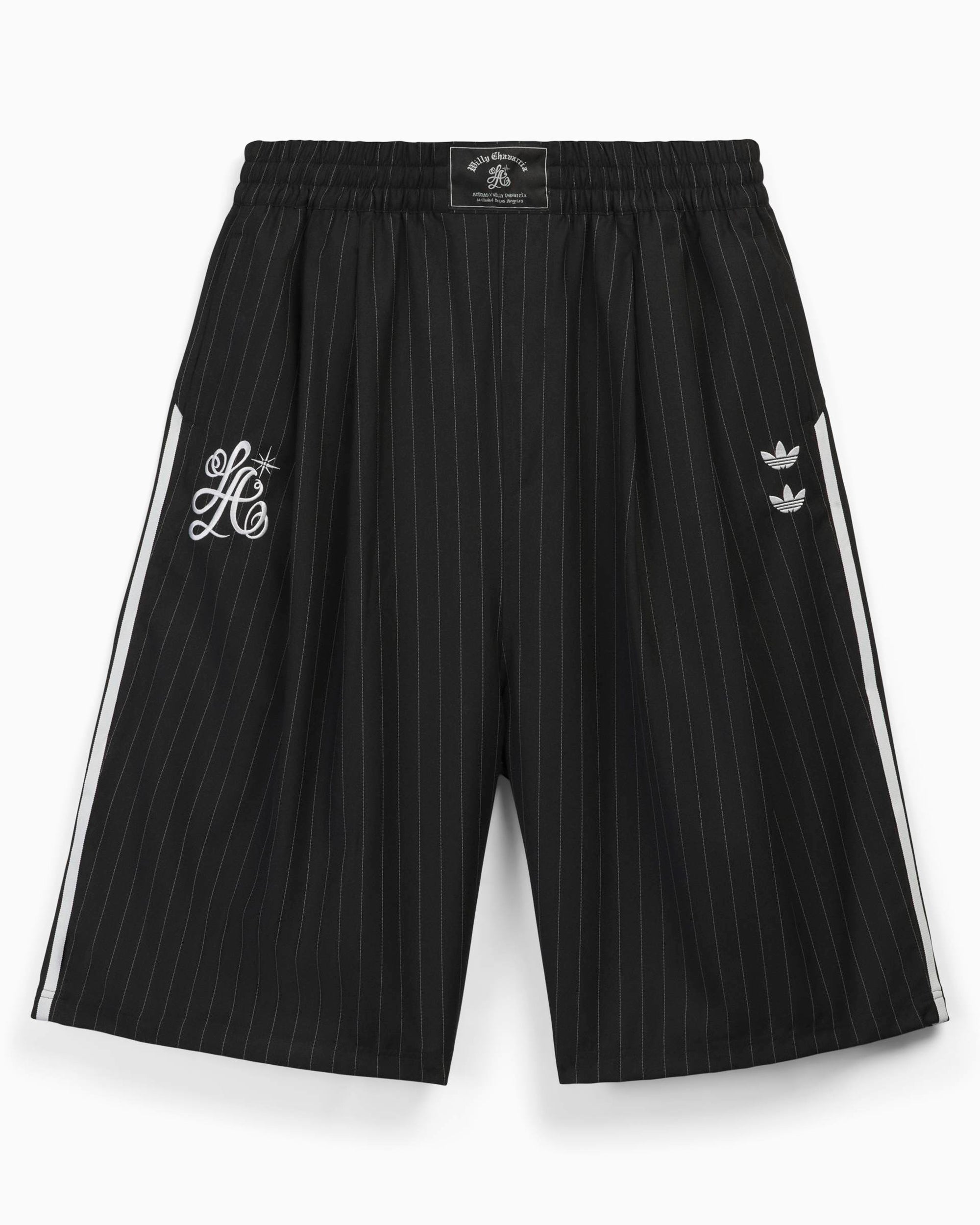 Shorts adidas Originals x Willy Chavarria Pinstripe Oversize Men's Shorts - KV2247