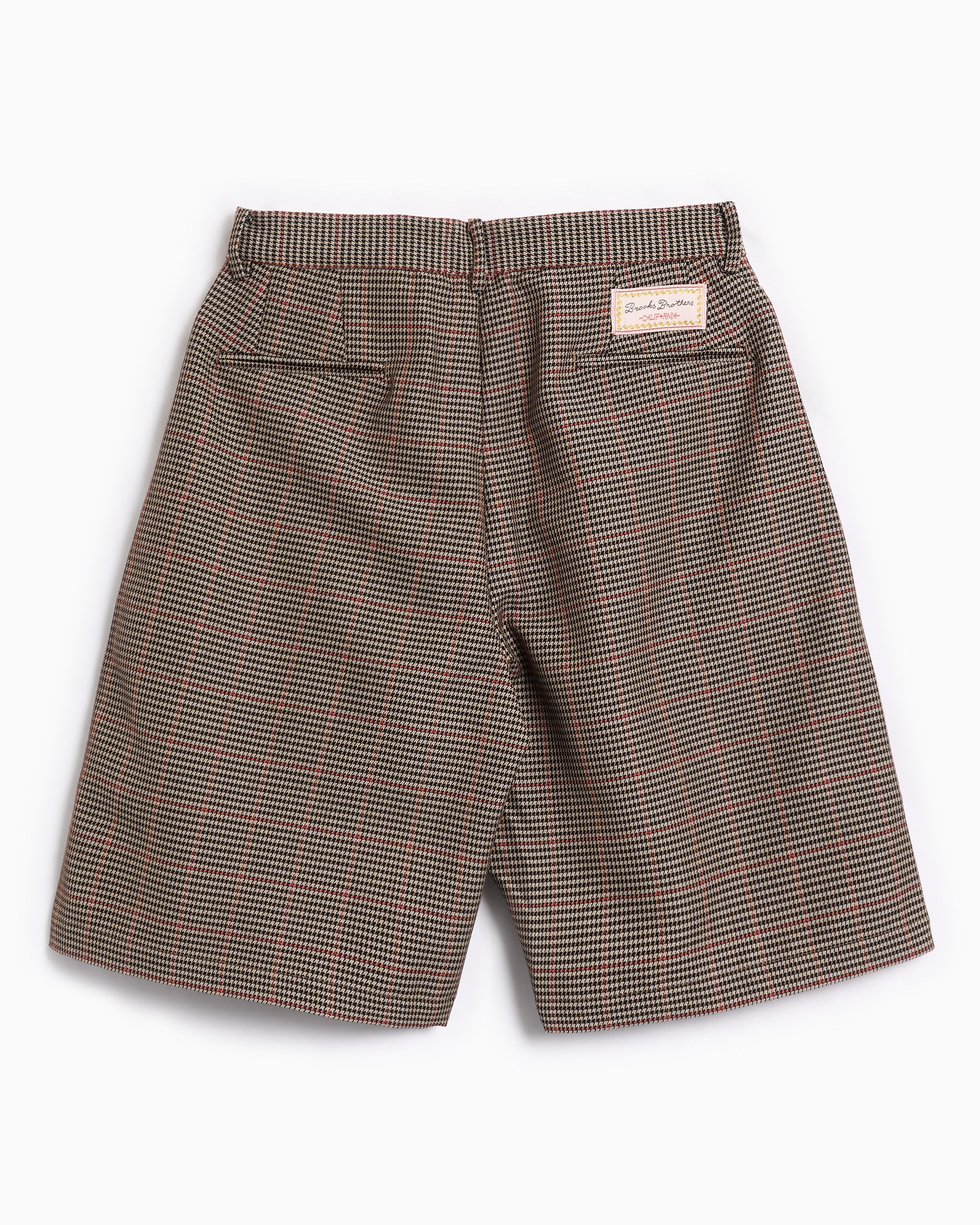Brain Dead x Brooks Brothers 千鳥格子ショーツ Brain Dead x Brooks Brothers Houndstooth Plaid Pleated Men's Shorts